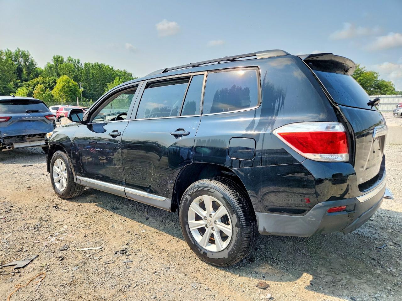 2011 Toyota Highlander Se Black vin: 5TDBK3EH2BS078458