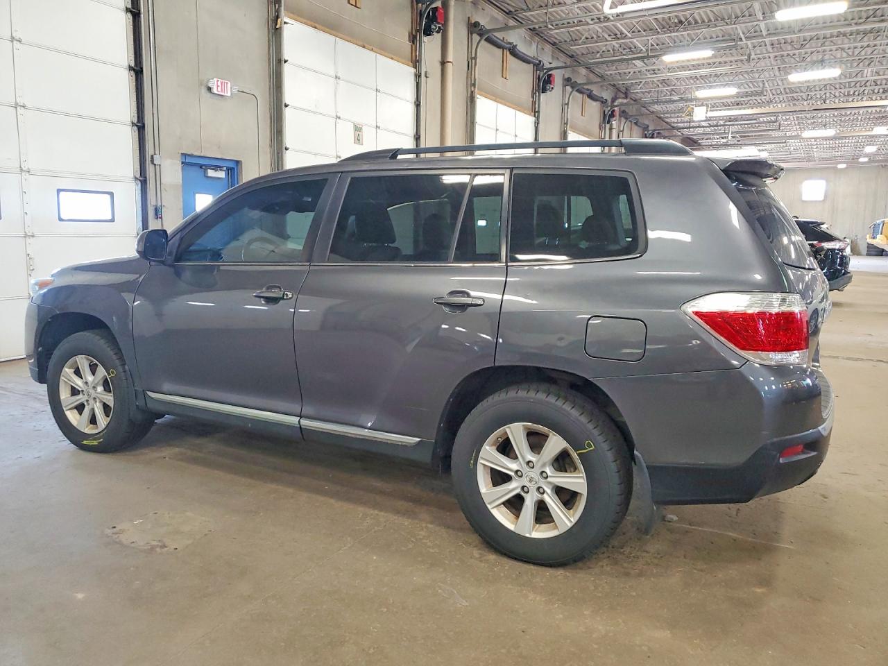 2012 Toyota Highlander Se Gray vin: 5TDBK3EH2CS098436