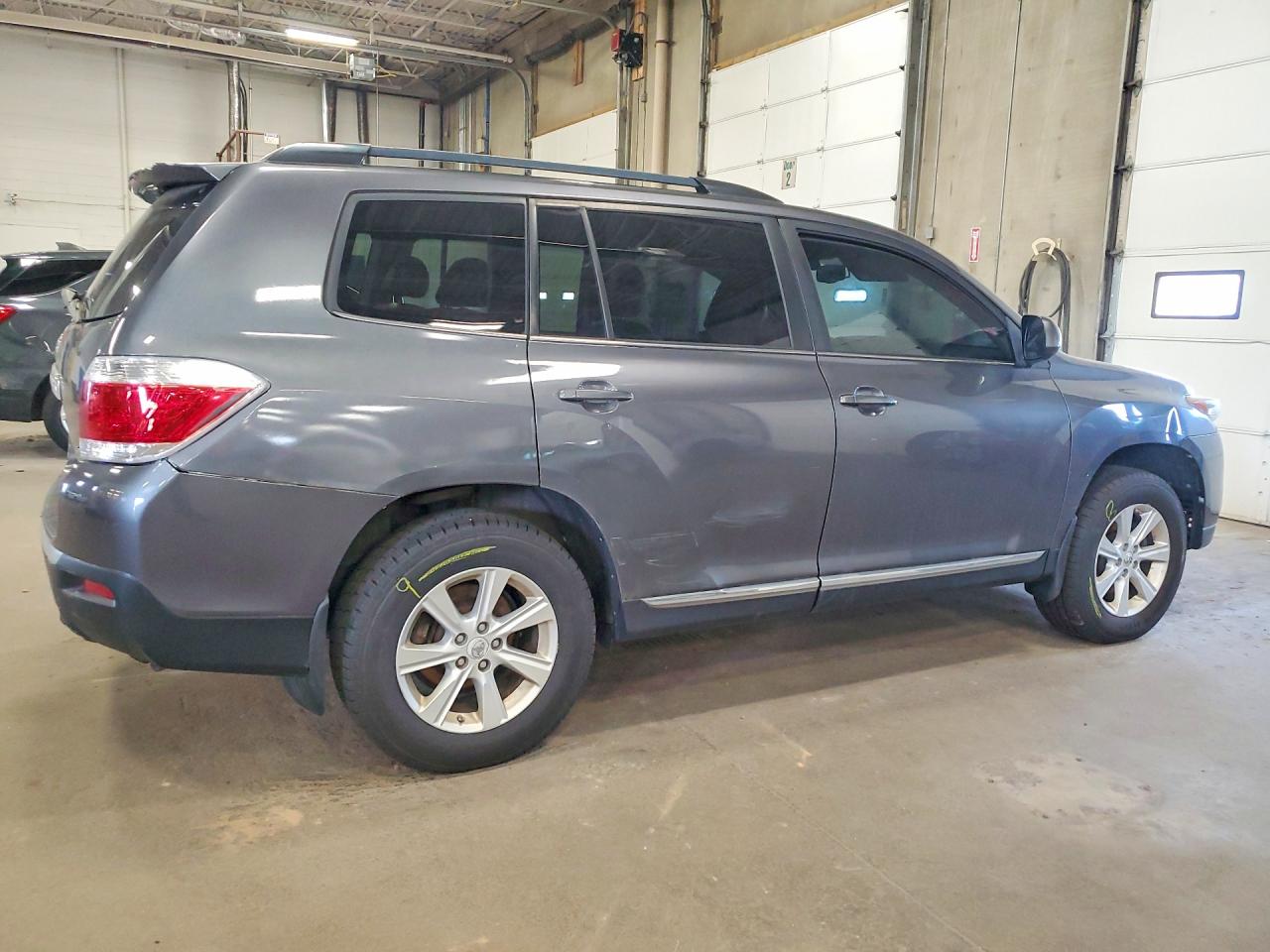 2012 Toyota Highlander Se Gray vin: 5TDBK3EH2CS098436