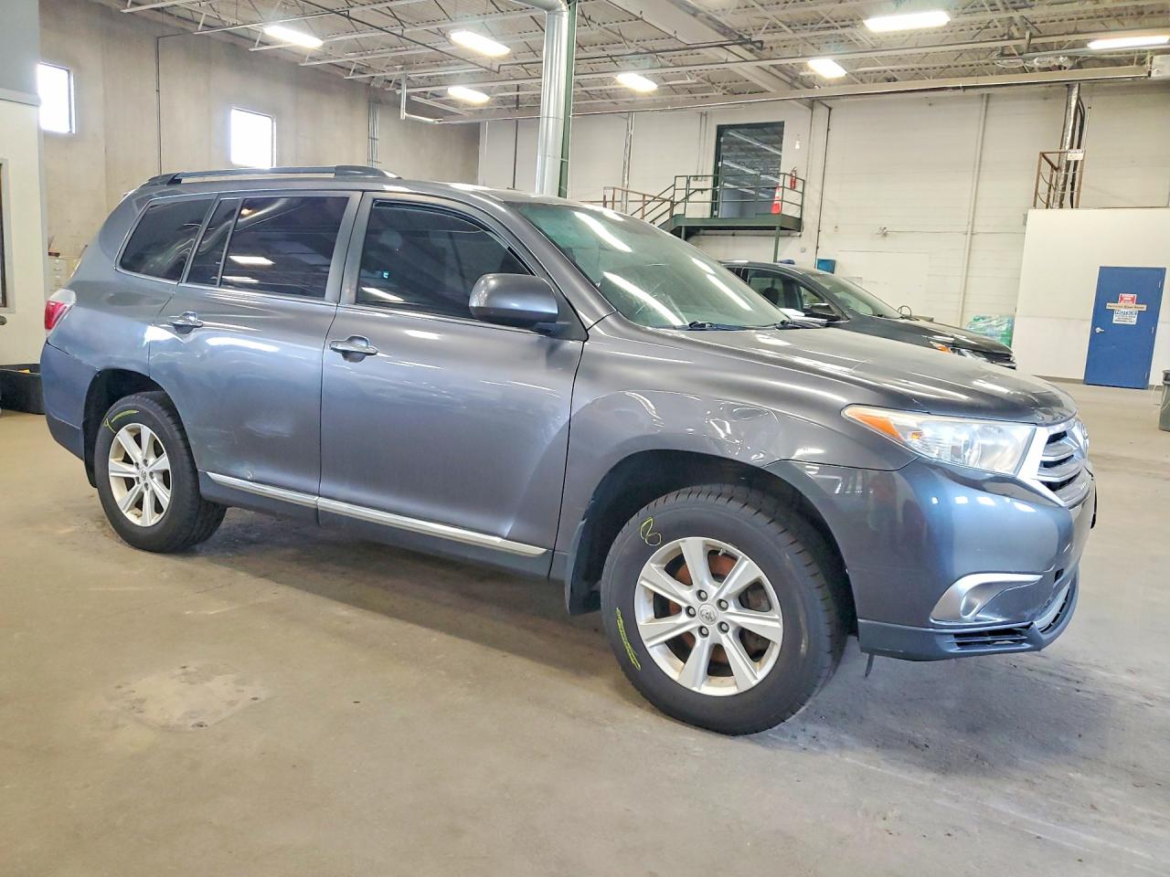 2012 Toyota Highlander Se Gray vin: 5TDBK3EH2CS098436