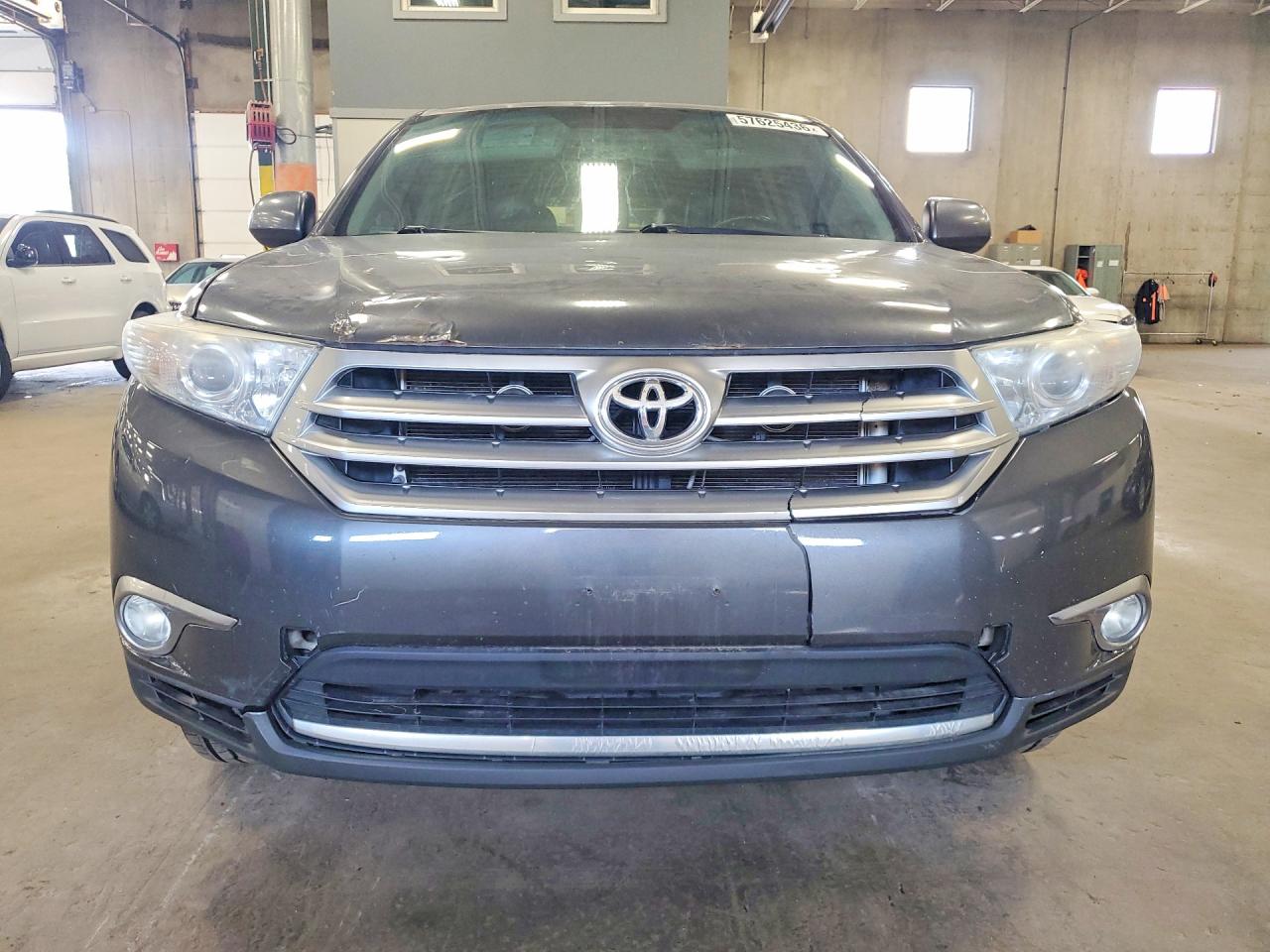 2012 Toyota Highlander Se Gray vin: 5TDBK3EH2CS098436