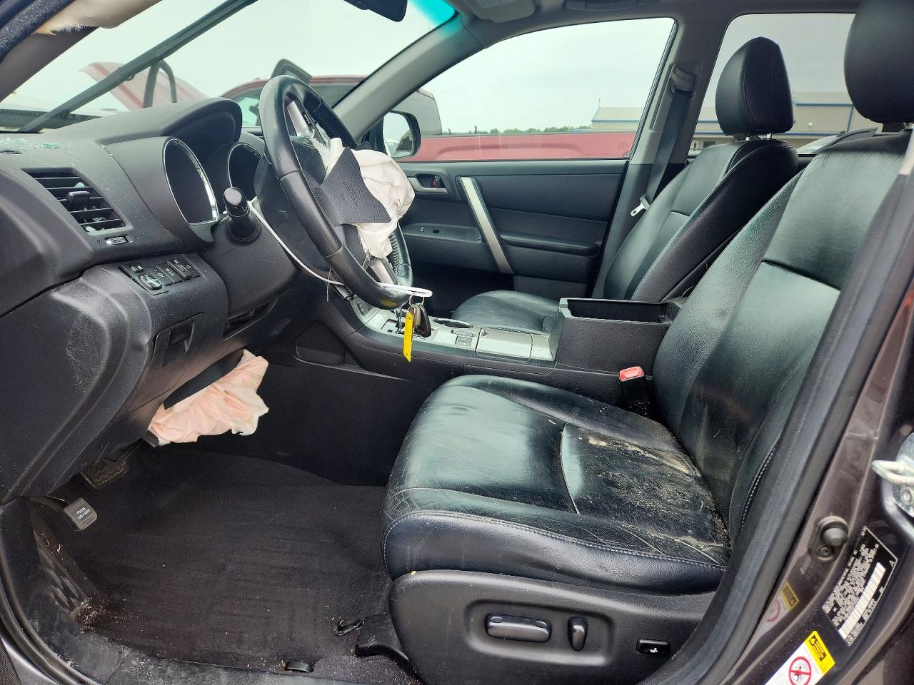 2012 Toyota Highlander Se Серый vin: 5TDBK3EH2CS110343
