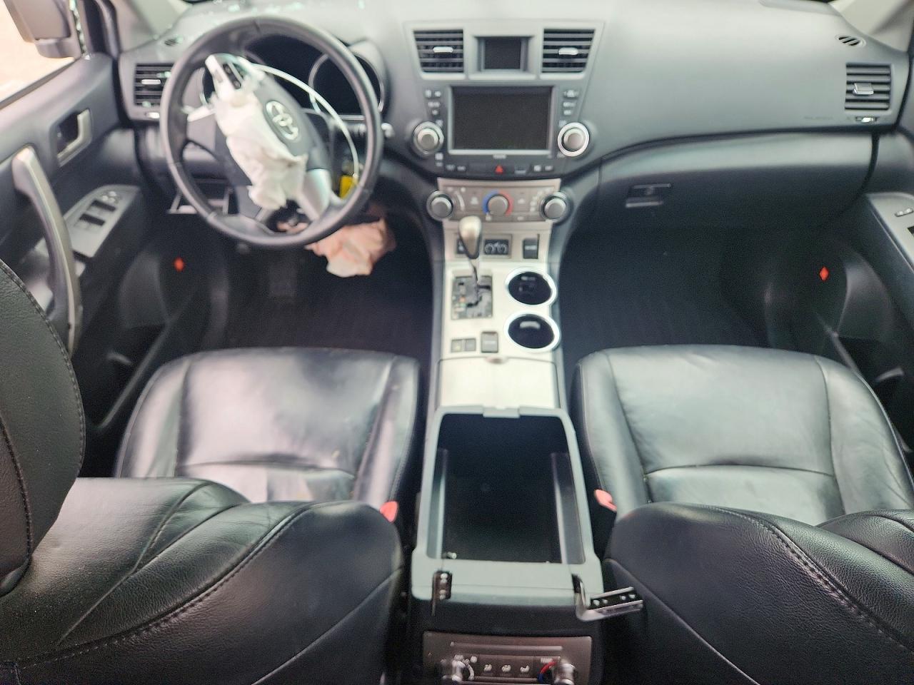 2012 Toyota Highlander Se Серый vin: 5TDBK3EH2CS110343
