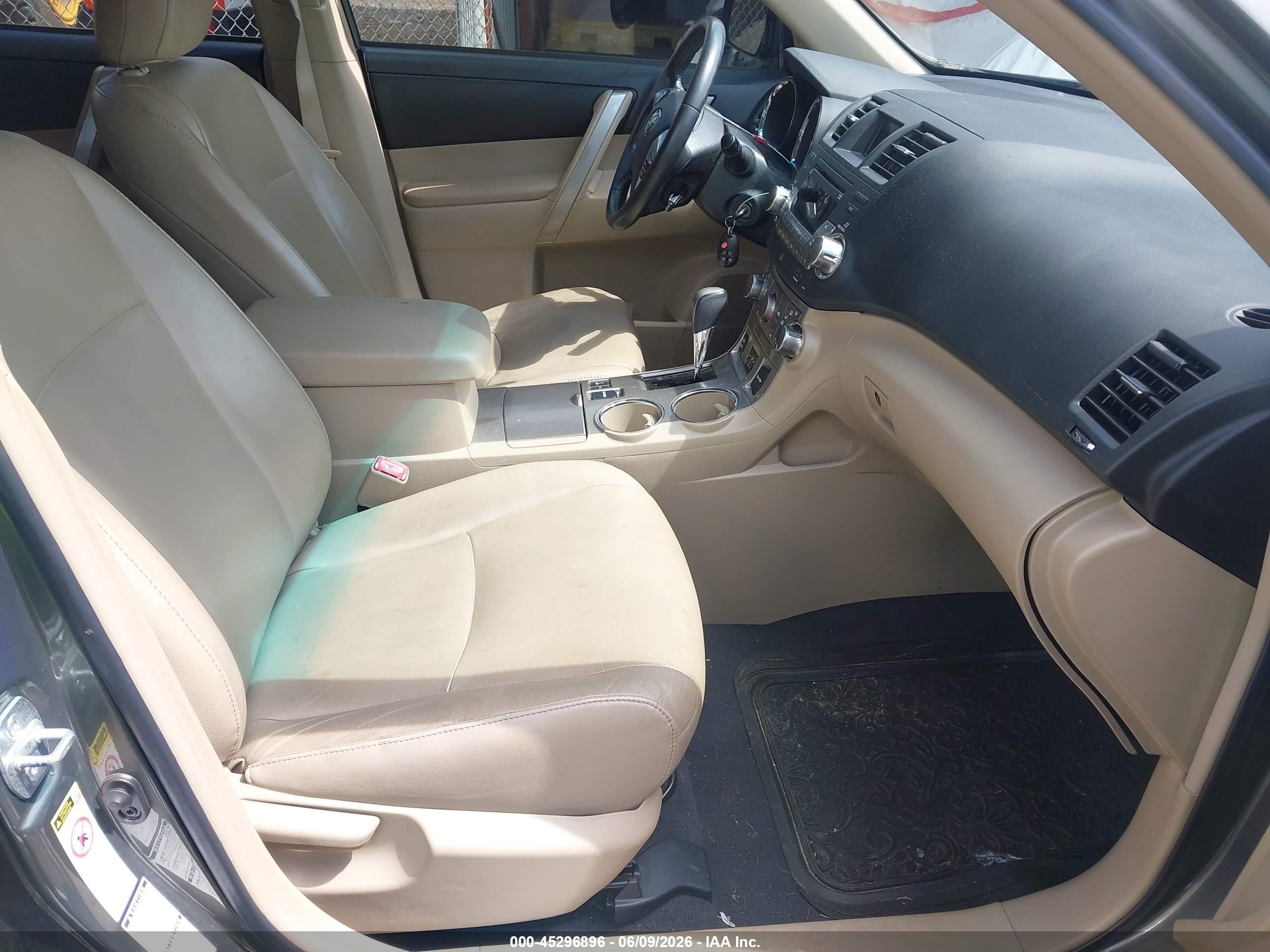 2012 Toyota Highlander Se V6 Green vin: 5TDBK3EH2CS133119