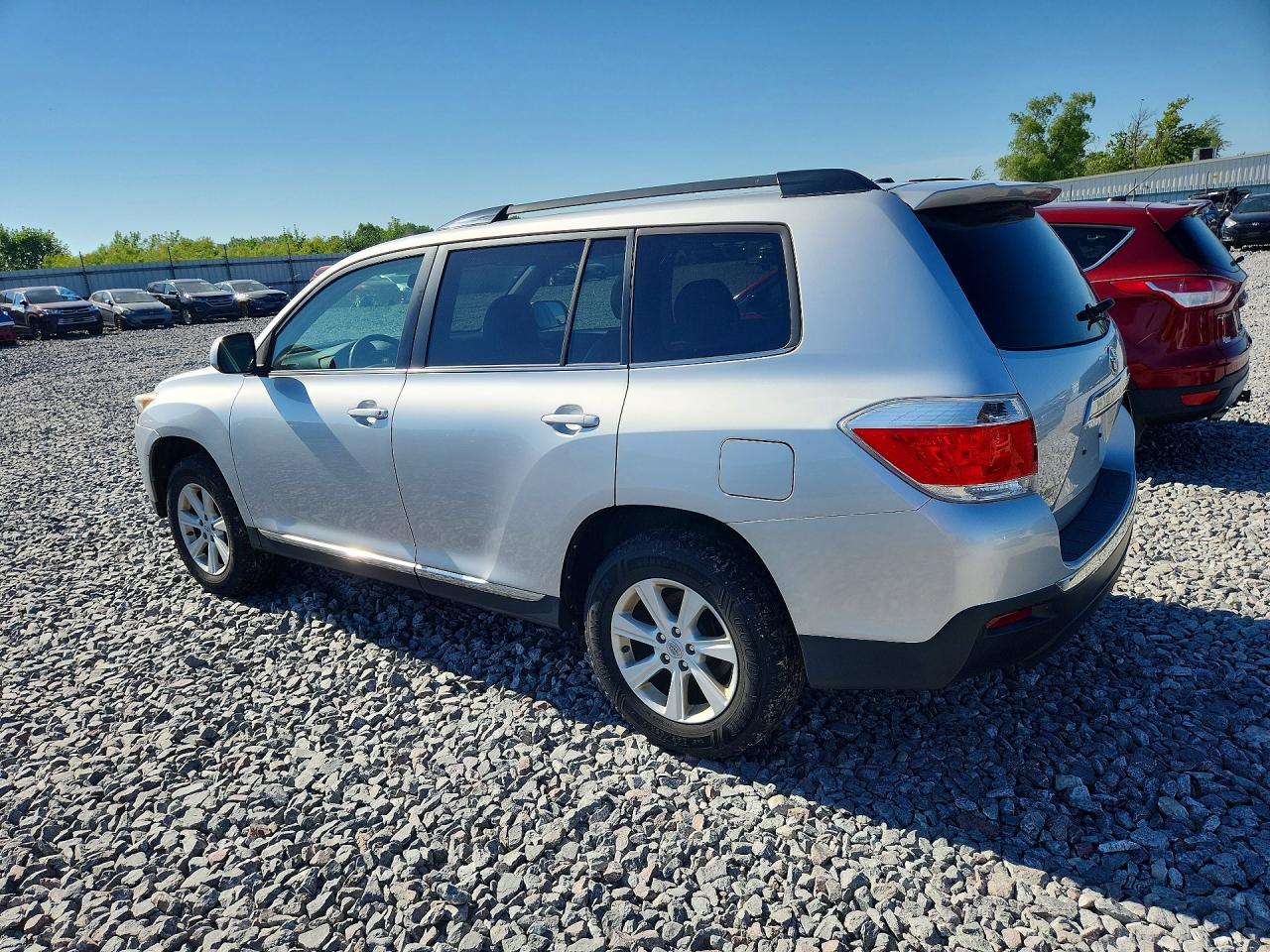 2012 Toyota Highlander Se Silver vin: 5TDBK3EH2CS169702
