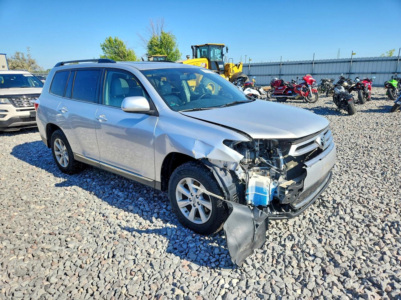 2012 Toyota Highlander Se Silver vin: 5TDBK3EH2CS169702