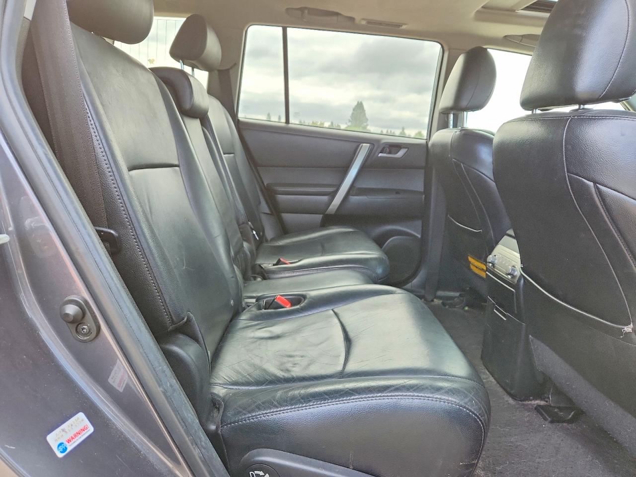 2013 Toyota Highlander Se Gray vin: 5TDBK3EH2DS232900