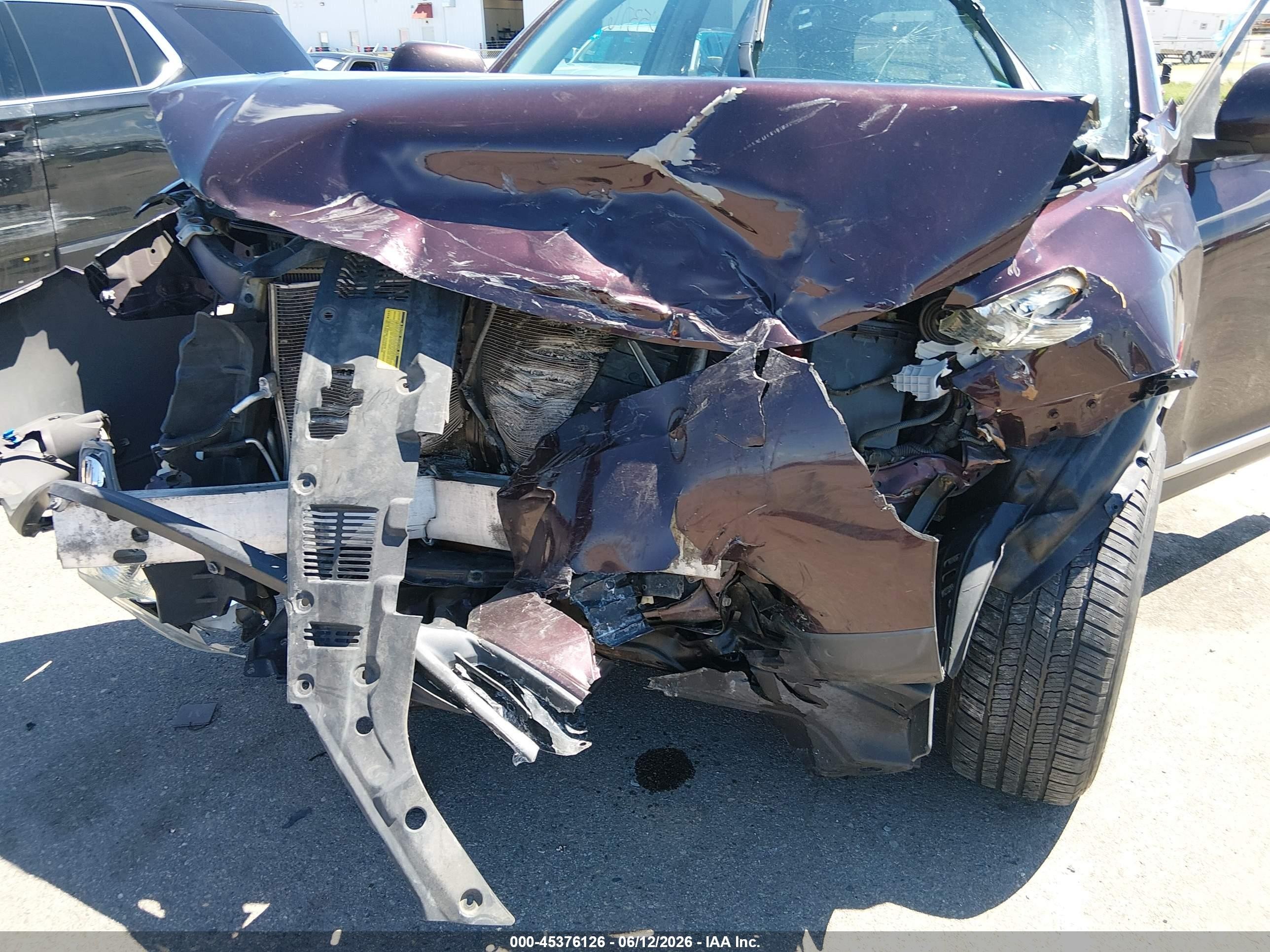 2011 Toyota Highlander Se V6 Maroon vin: 5TDBK3EH3BS045646