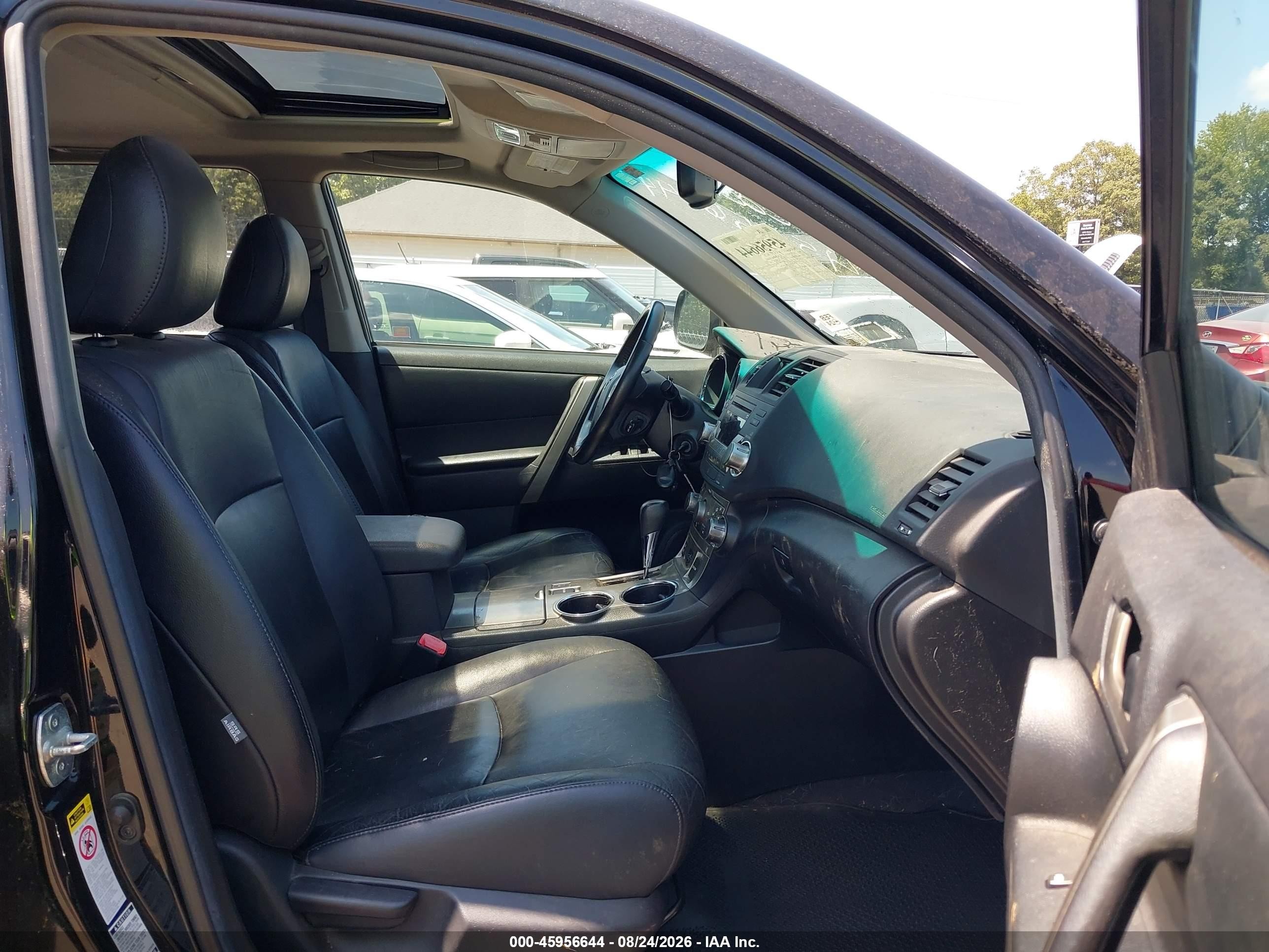 2011 Toyota Highlander Se V6 Черный vin: 5TDBK3EH3BS085175