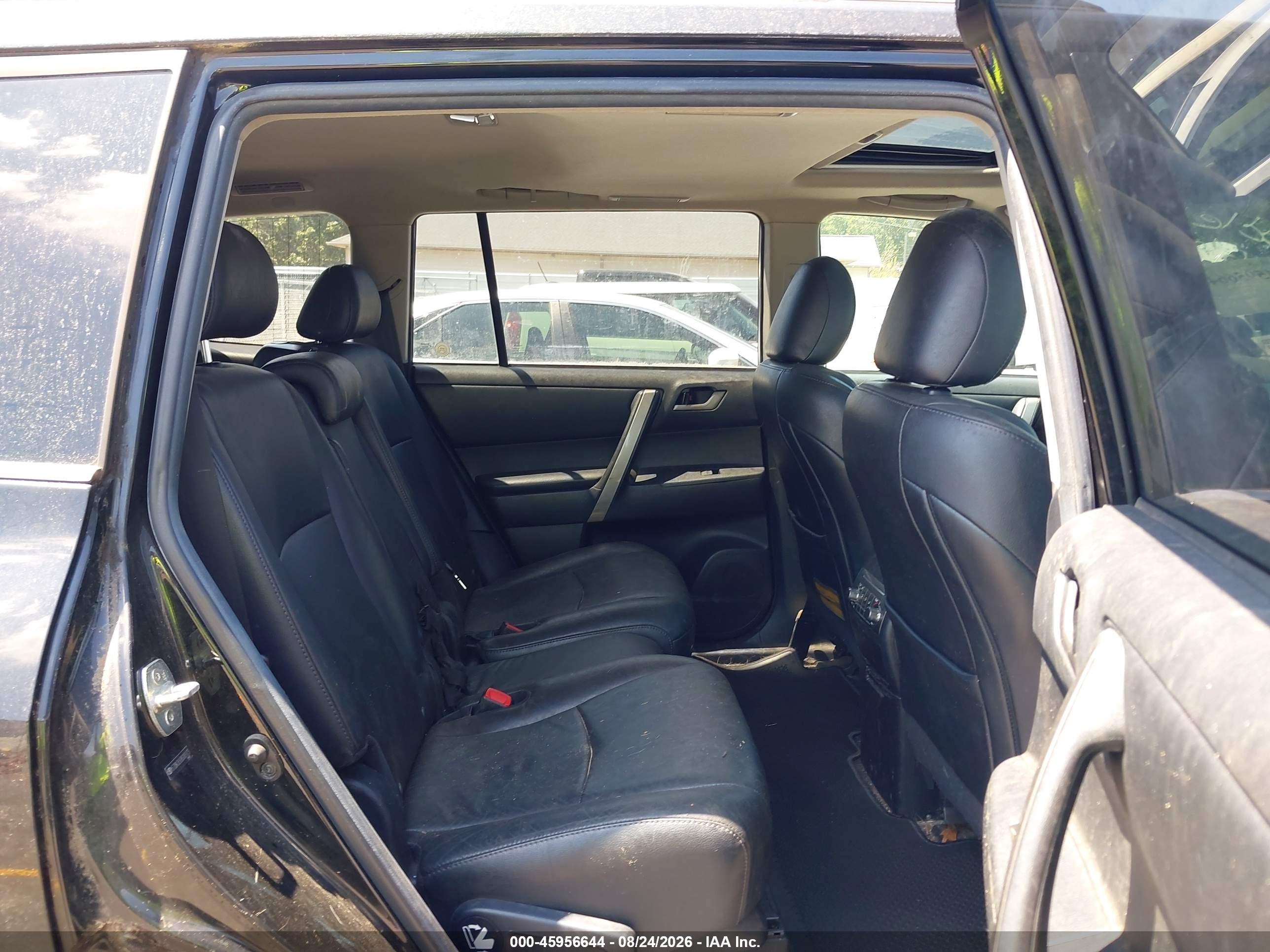 2011 Toyota Highlander Se V6 Черный vin: 5TDBK3EH3BS085175