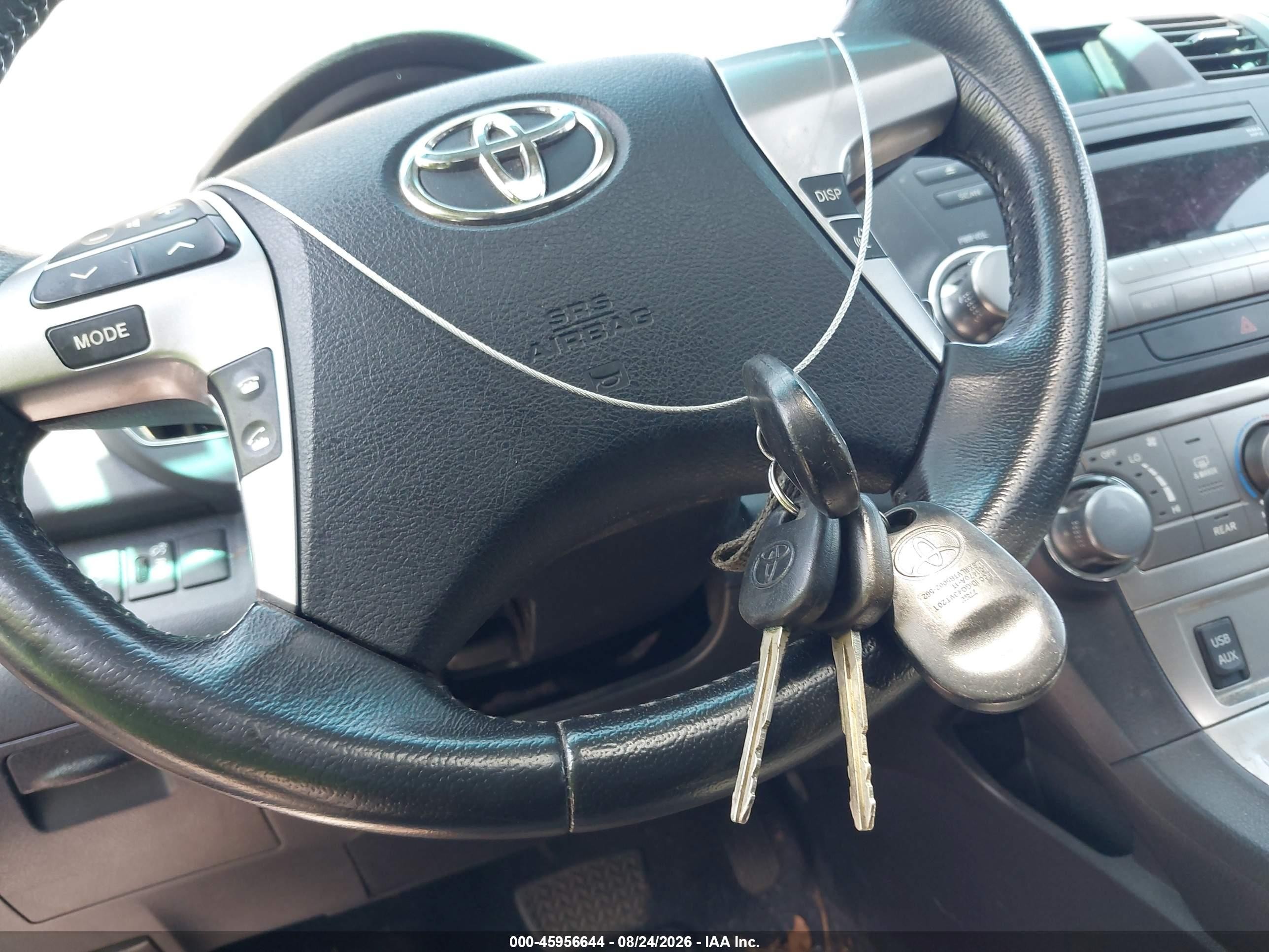 2011 Toyota Highlander Se V6 Черный vin: 5TDBK3EH3BS085175