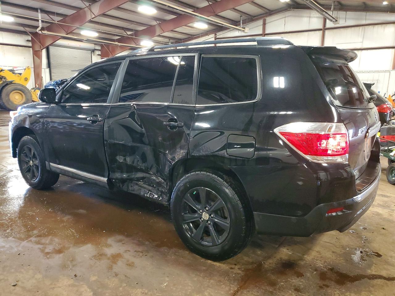 2012 Toyota Highlander Se Black vin: 5TDBK3EH3CS132593