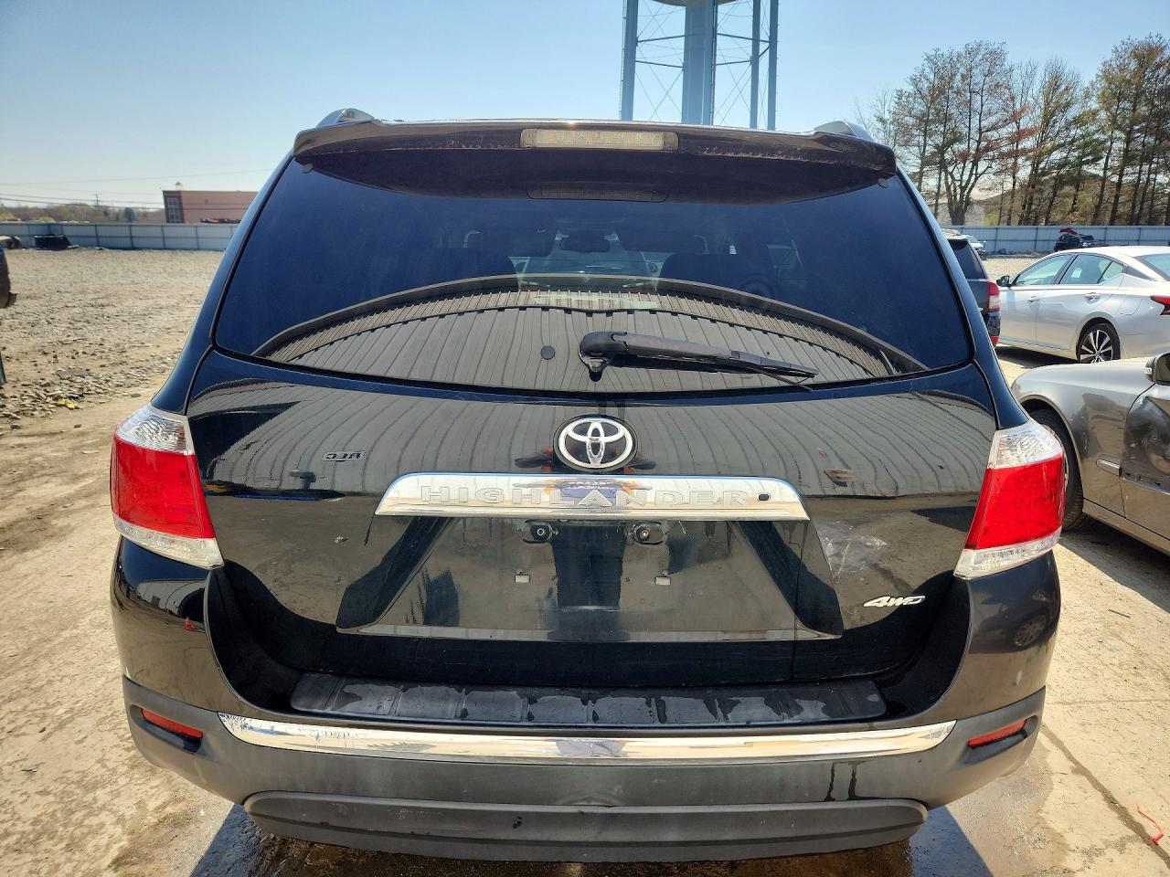 2012 Toyota Highlander Se Black vin: 5TDBK3EH3CS136952