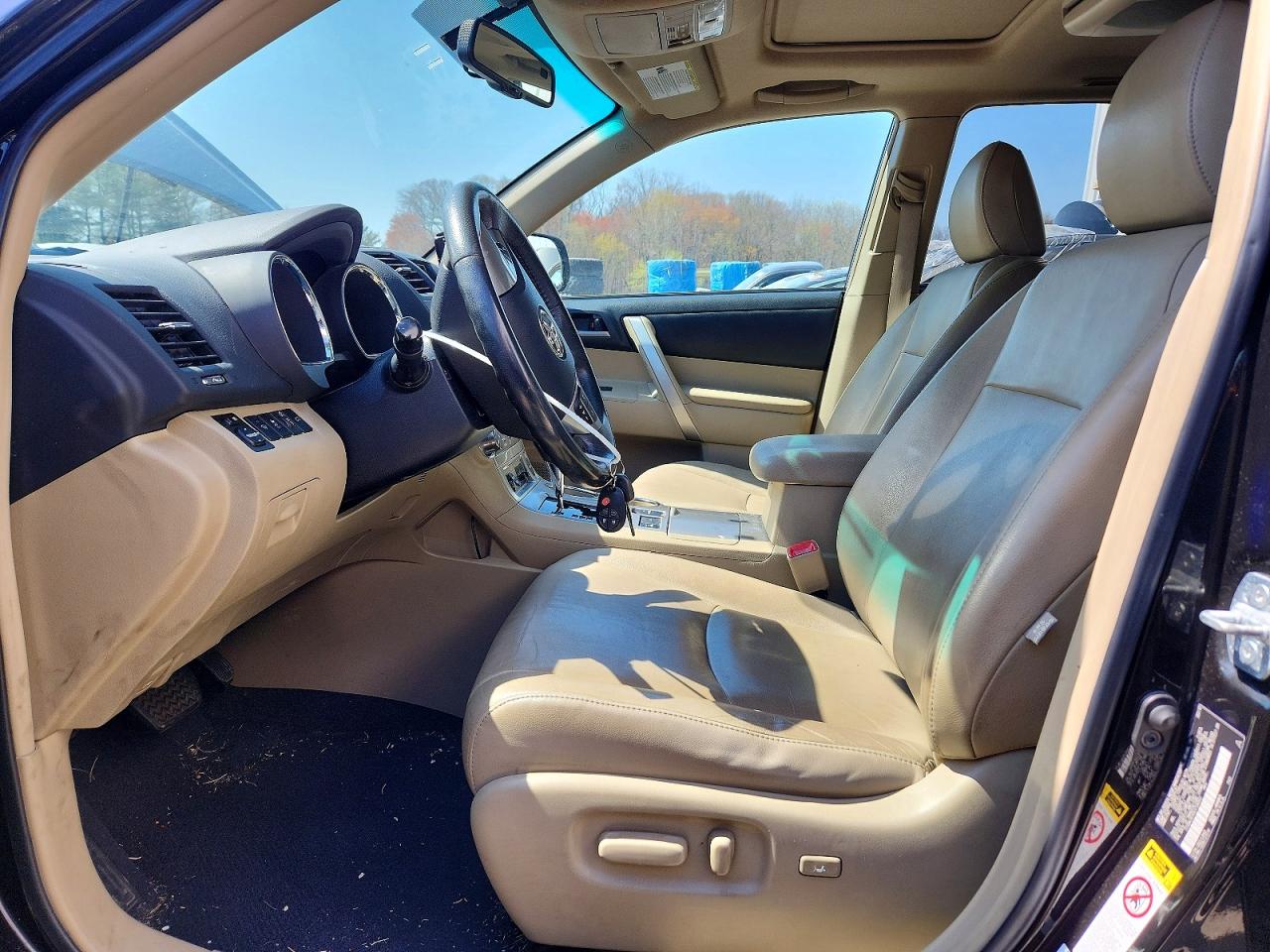 2012 Toyota Highlander Se Black vin: 5TDBK3EH3CS136952