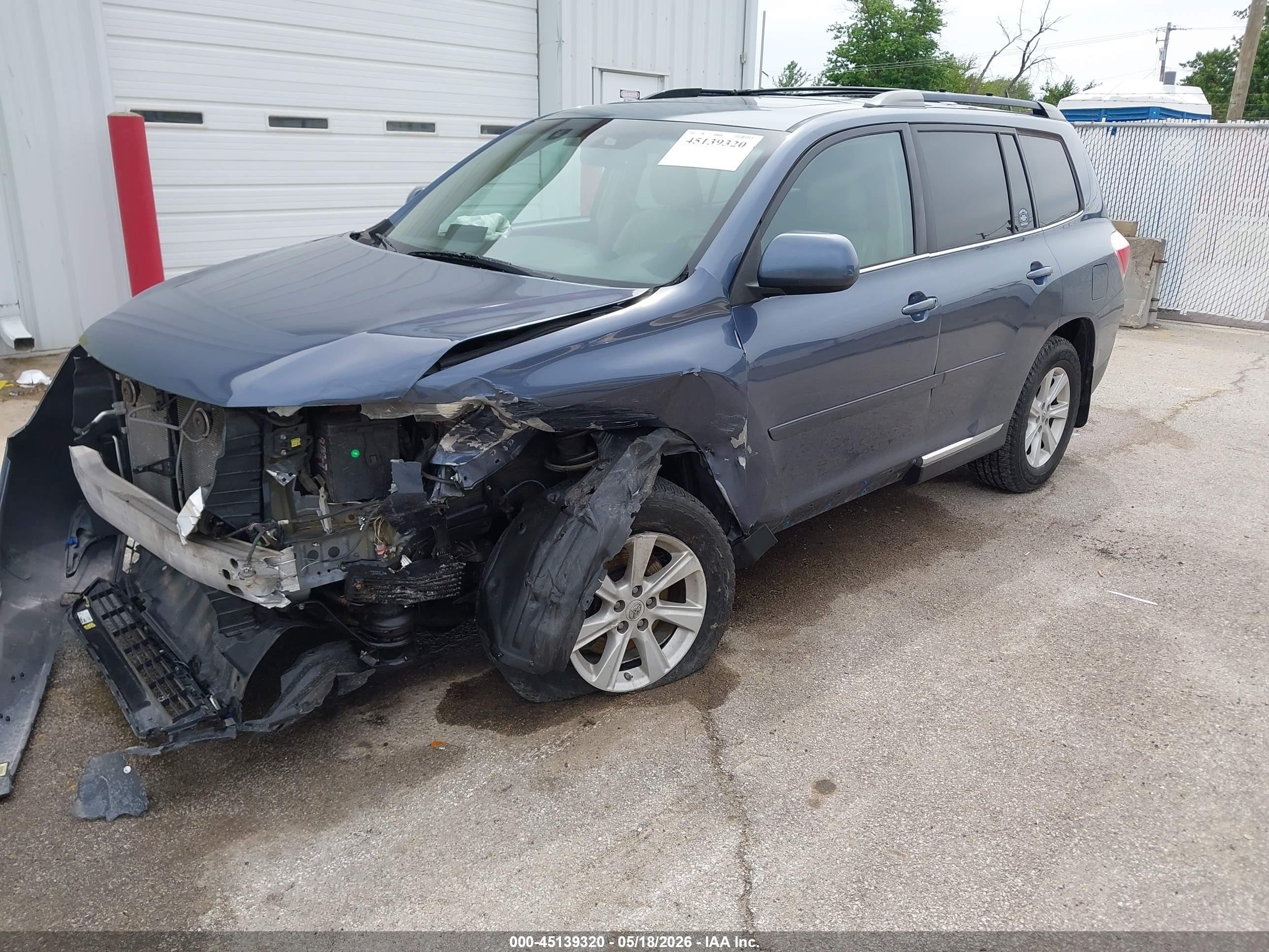 2012 Toyota Highlander Se V6 Gray vin: 5TDBK3EH3CS146607