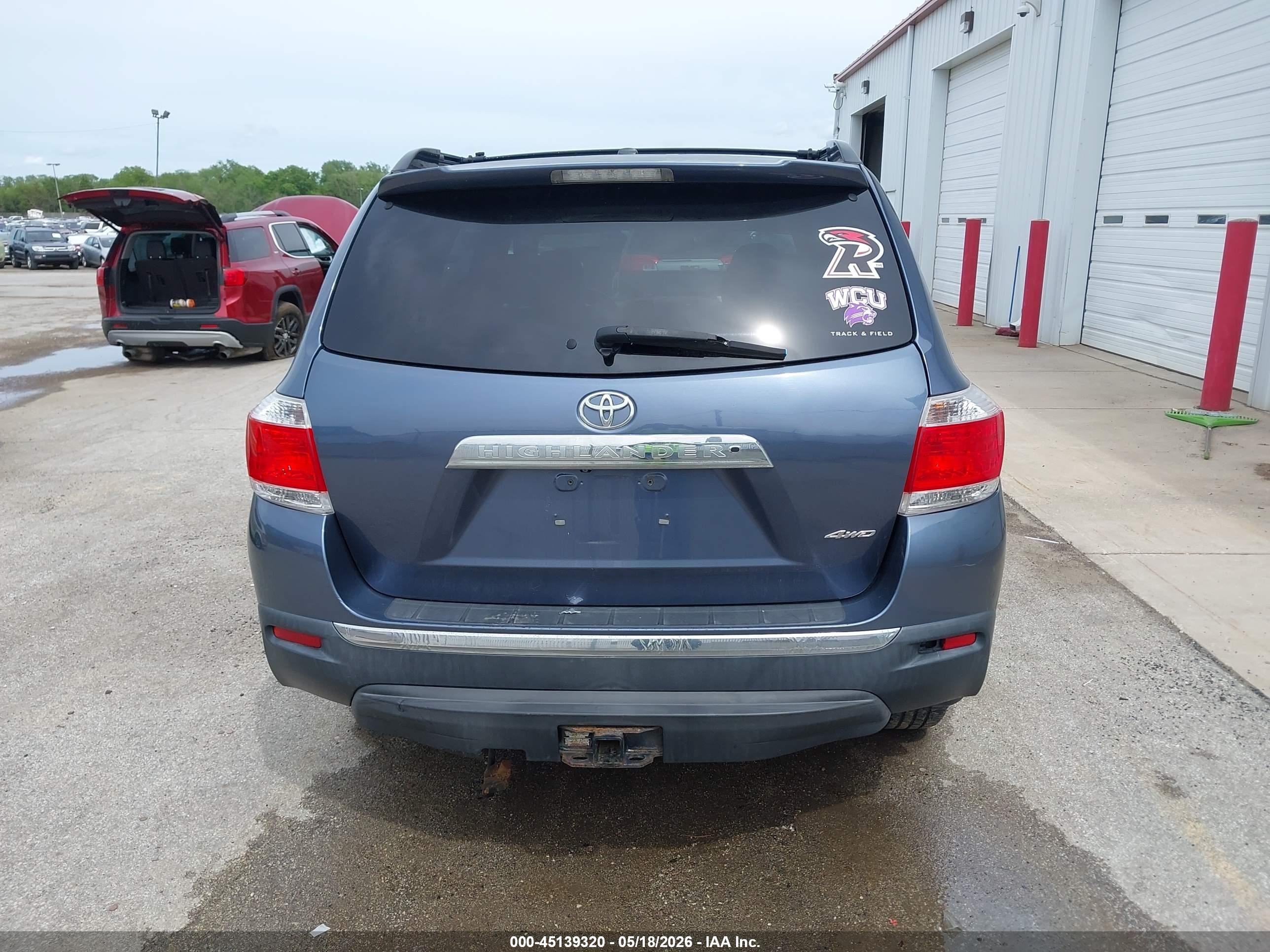 2012 Toyota Highlander Se V6 Gray vin: 5TDBK3EH3CS146607