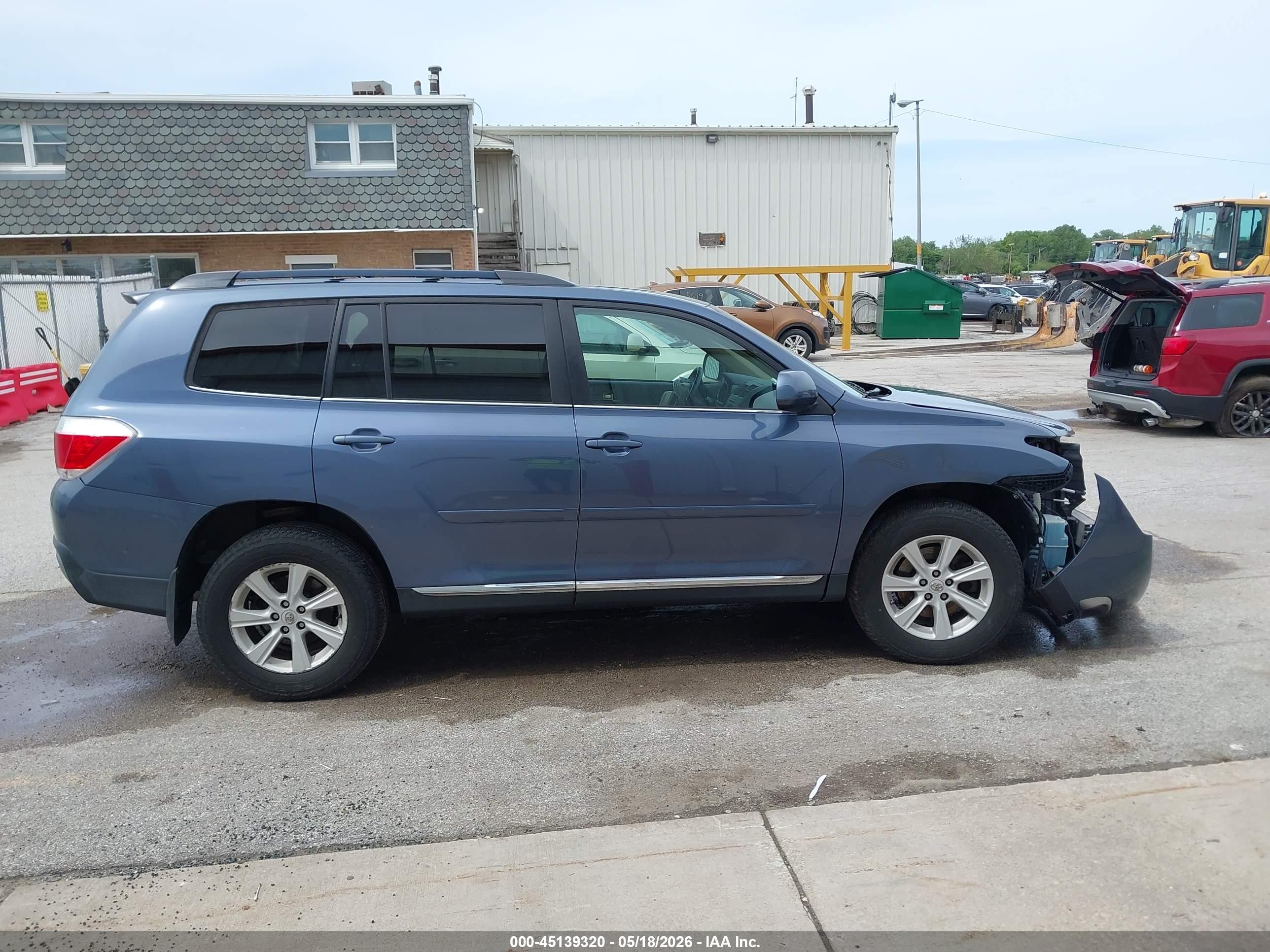 2012 Toyota Highlander Se V6 Gray vin: 5TDBK3EH3CS146607