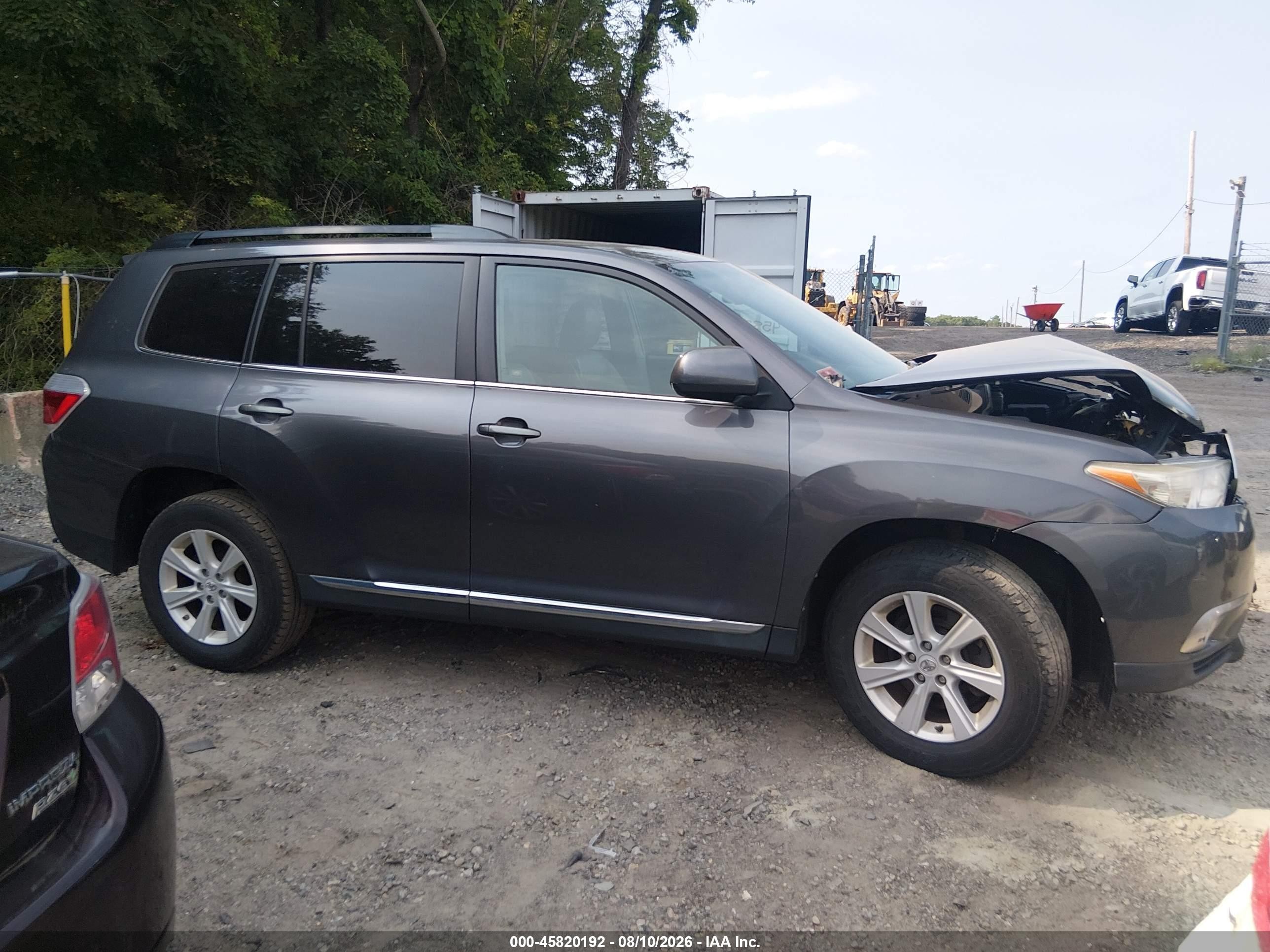 2012 Toyota Highlander Se V6 Silver vin: 5TDBK3EH3CS149233