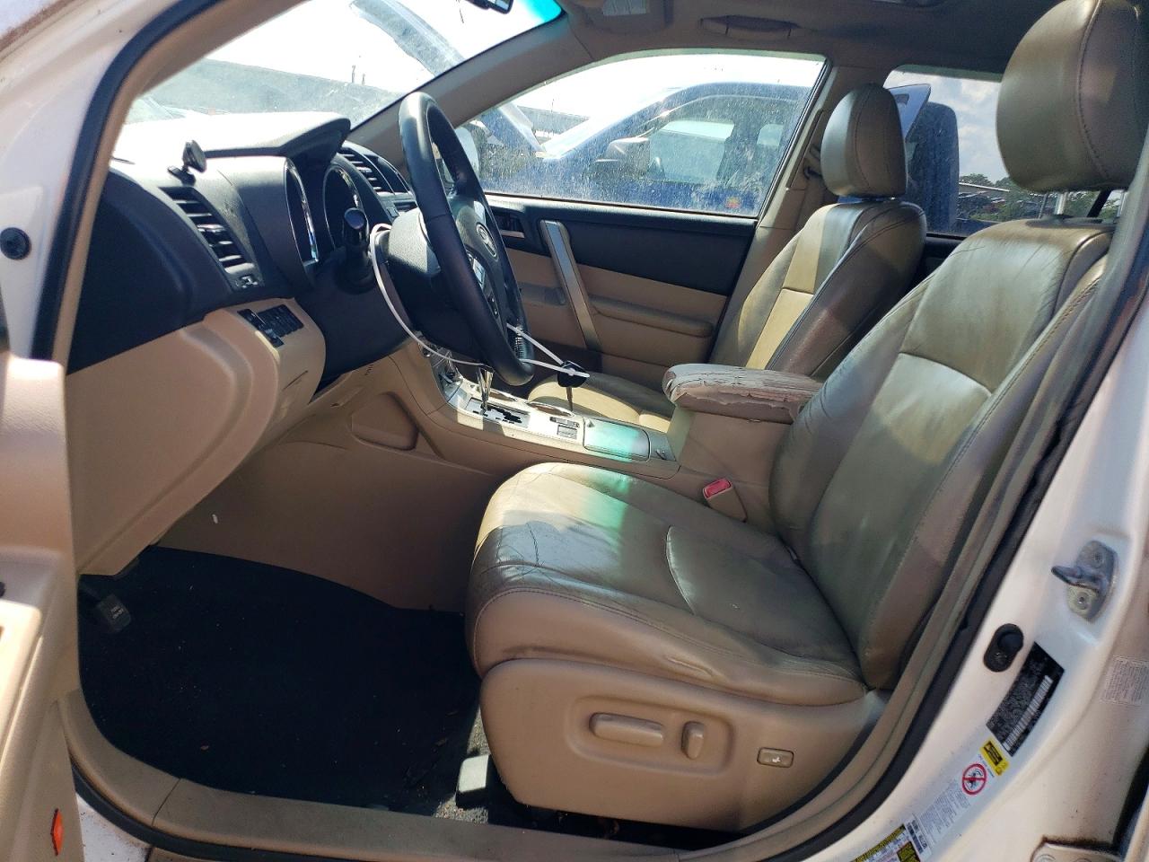 2012 Toyota Highlander Se White vin: 5TDBK3EH3CS151631
