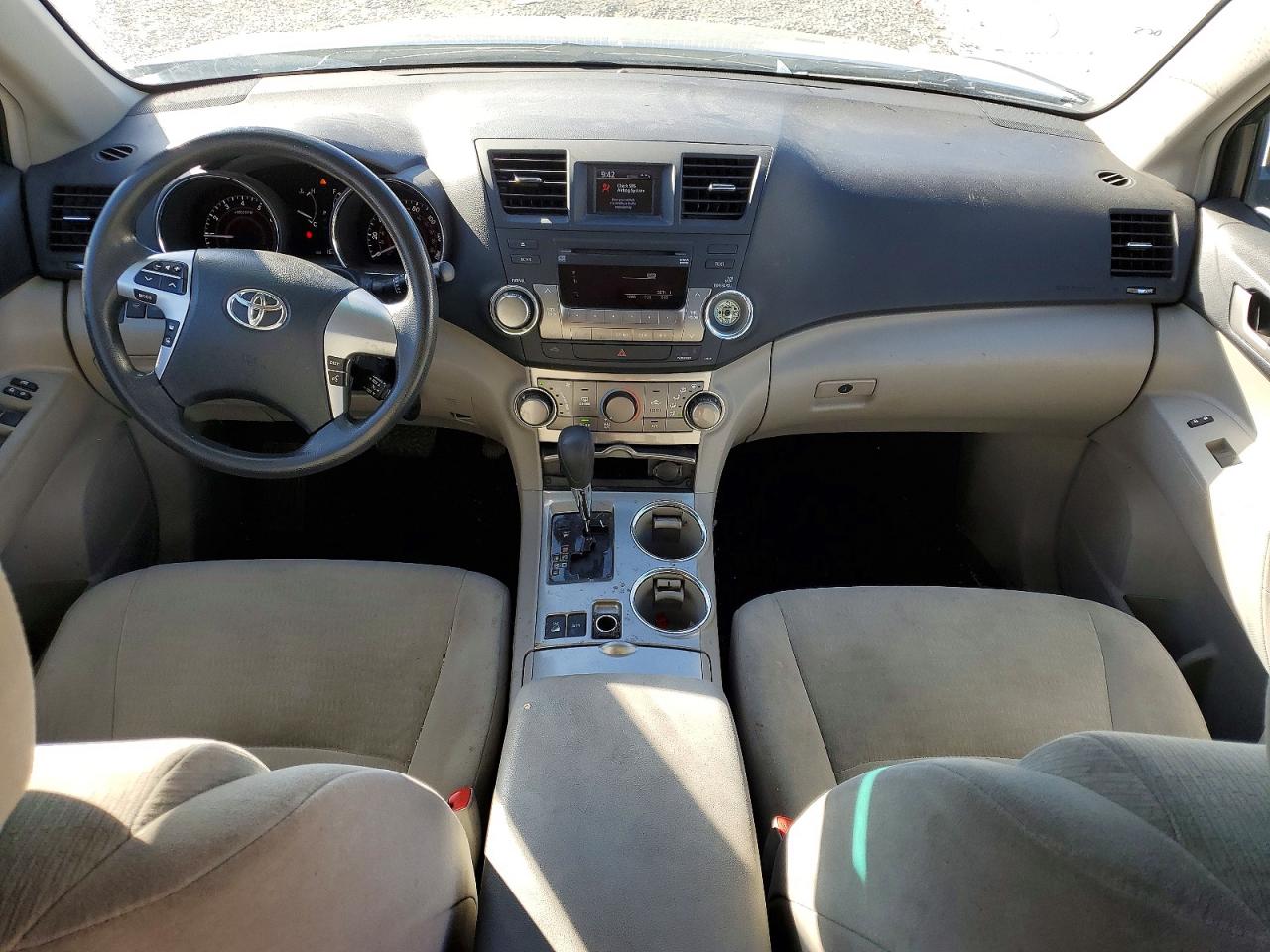 2012 Toyota Highlander Base Blue vin: 5TDBK3EH3CS159521