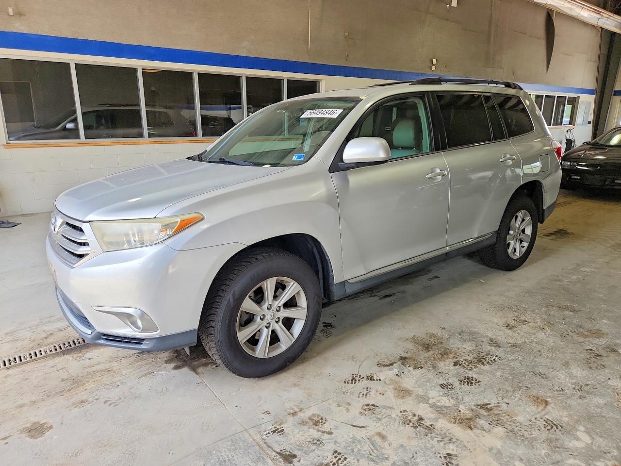 2012 Toyota Highlander Se Silver vin: 5TDBK3EH3CS175170