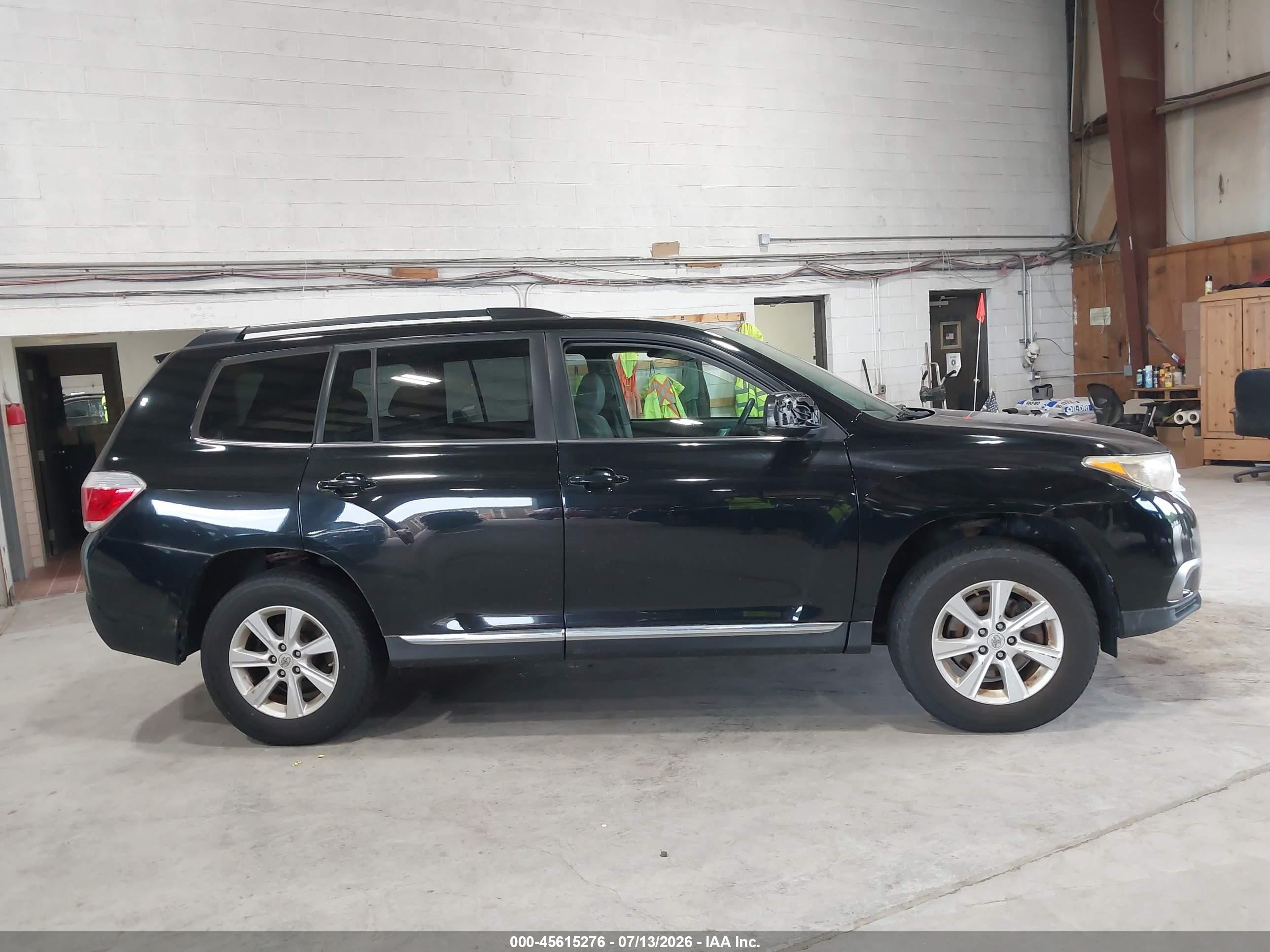 2013 Toyota Highlander Se V6 Черный vin: 5TDBK3EH3DS179673