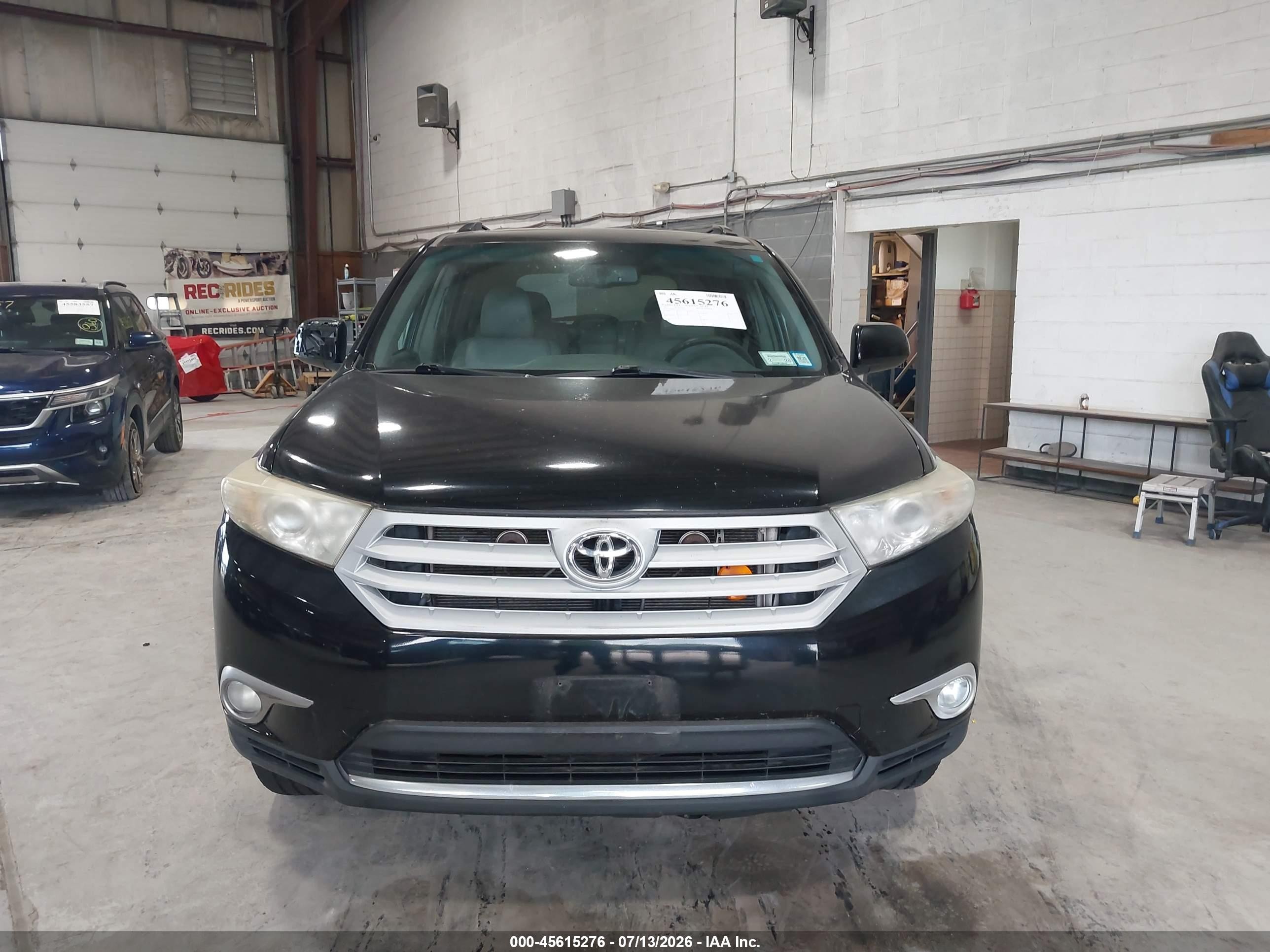 2013 Toyota Highlander Se V6 Черный vin: 5TDBK3EH3DS179673