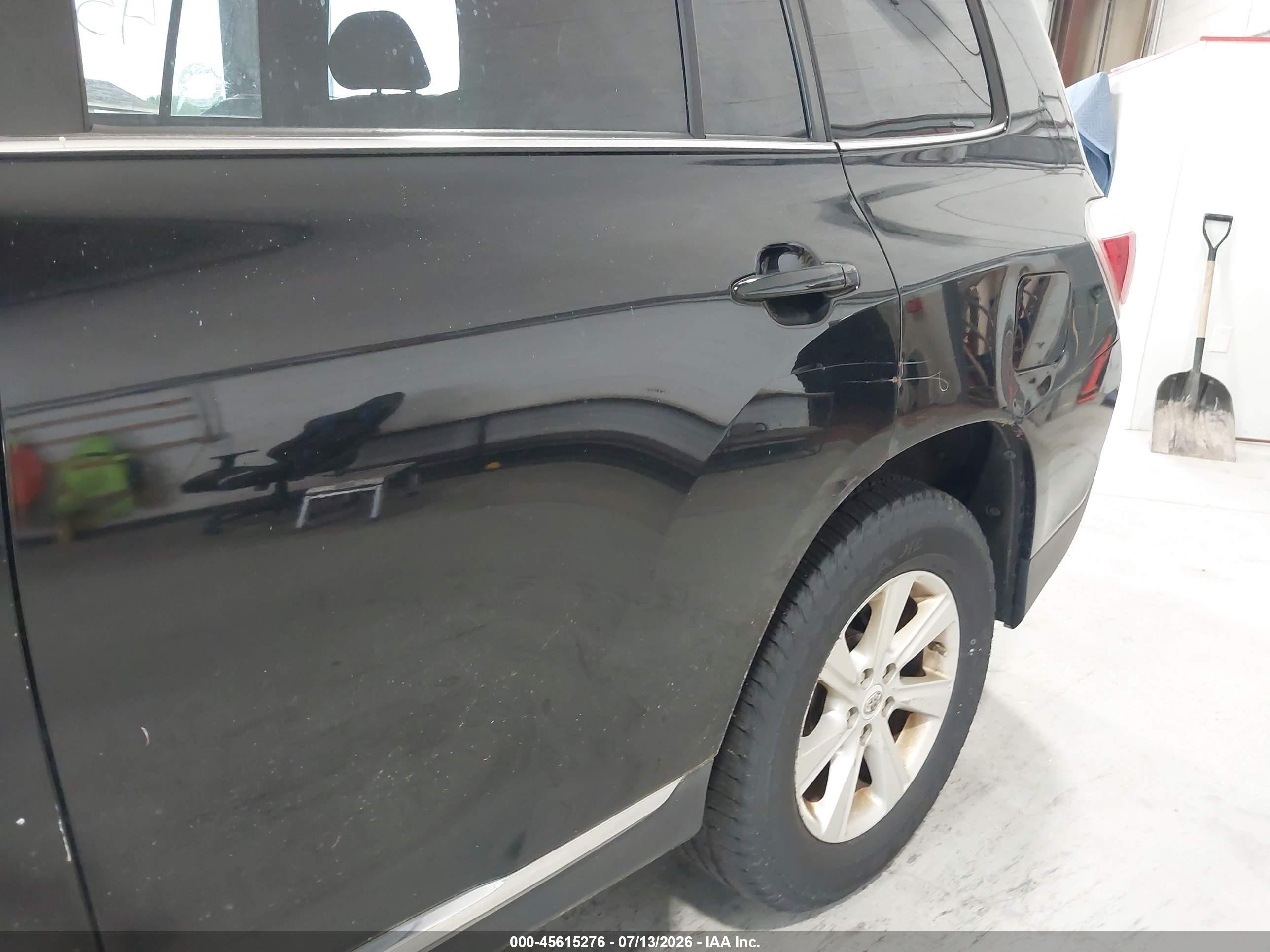 2013 Toyota Highlander Se V6 Черный vin: 5TDBK3EH3DS179673
