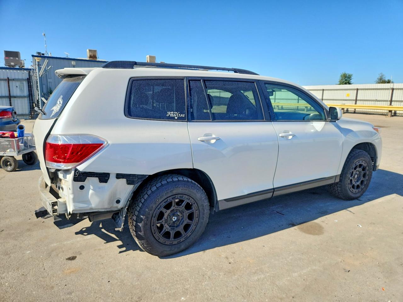2013 Toyota Highlander Se White vin: 5TDBK3EH3DS218410