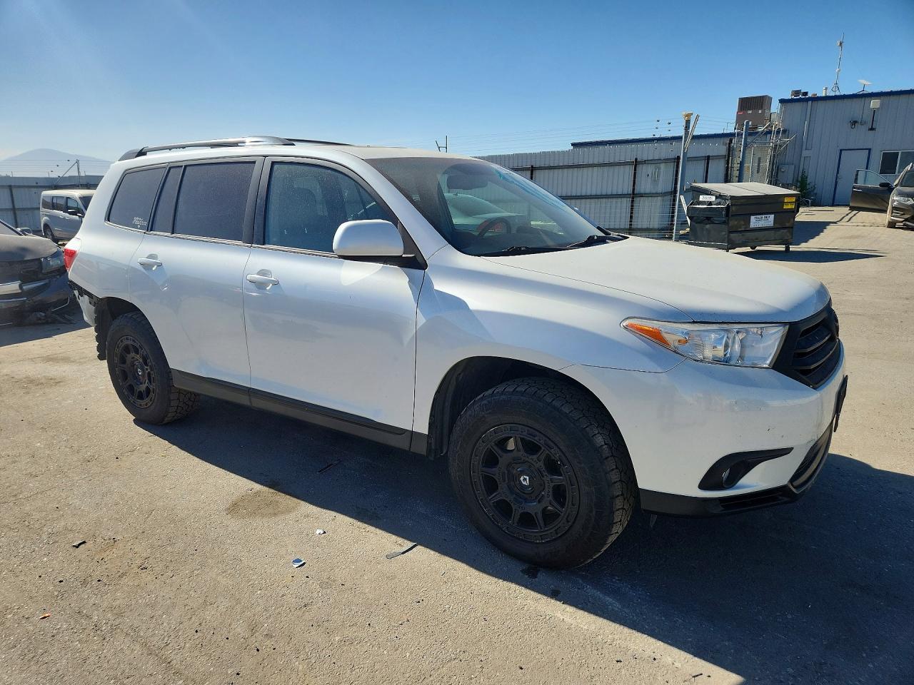 2013 Toyota Highlander Se White vin: 5TDBK3EH3DS218410