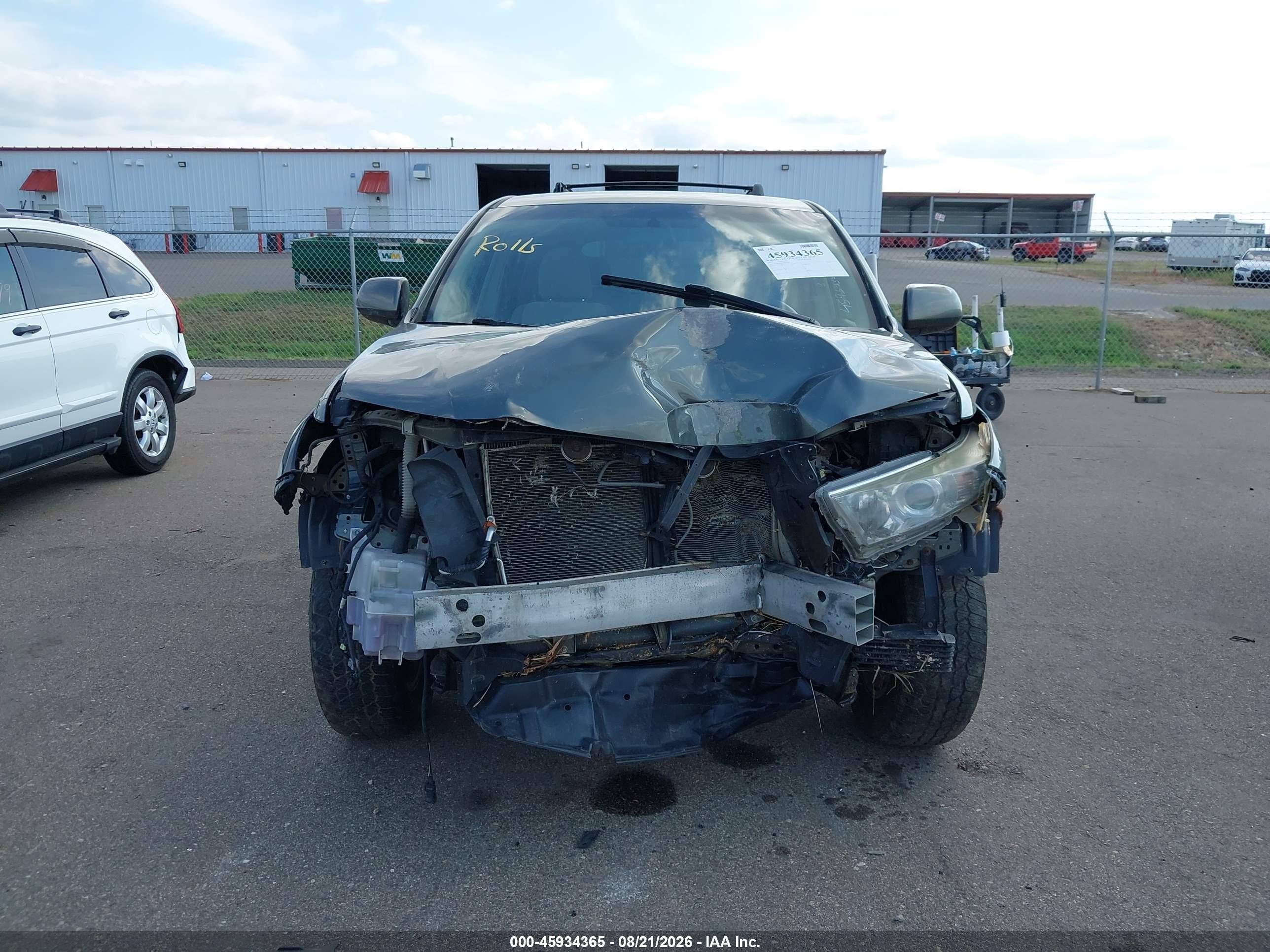 2013 Toyota Highlander Base V6 Green vin: 5TDBK3EH3DS239788