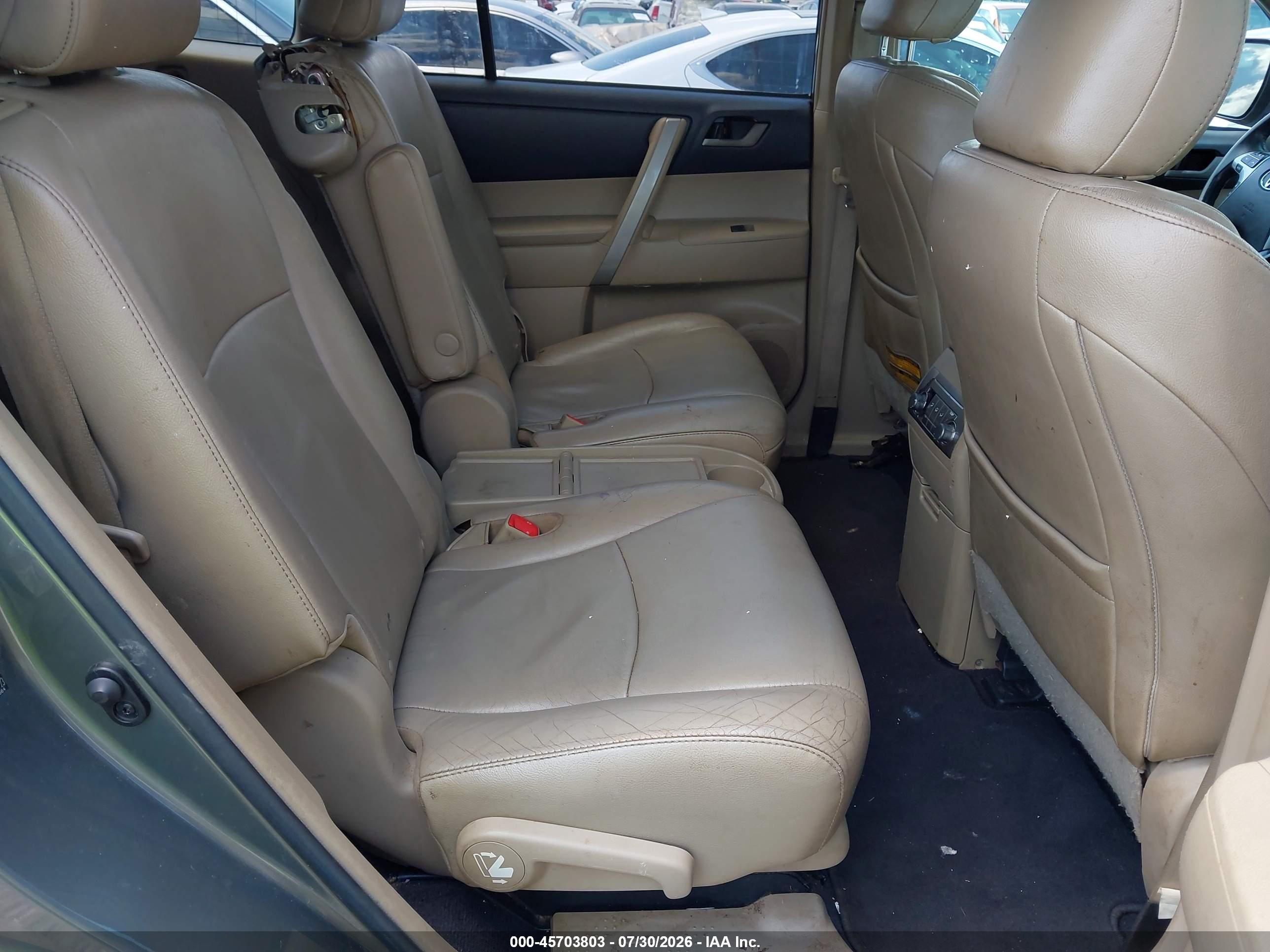 2011 Toyota Highlander Se V6 Gray vin: 5TDBK3EH4BS049723