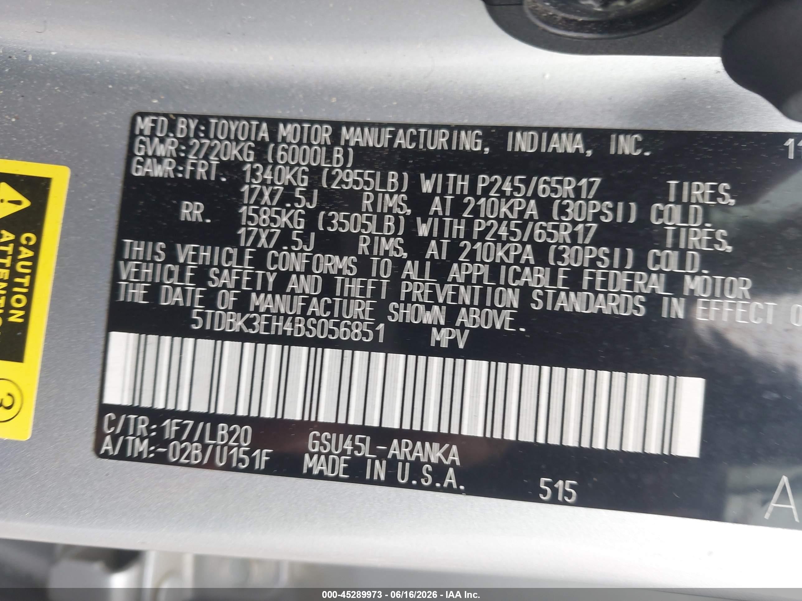 2011 Toyota Highlander Se V6 Серебряный vin: 5TDBK3EH4BS056851