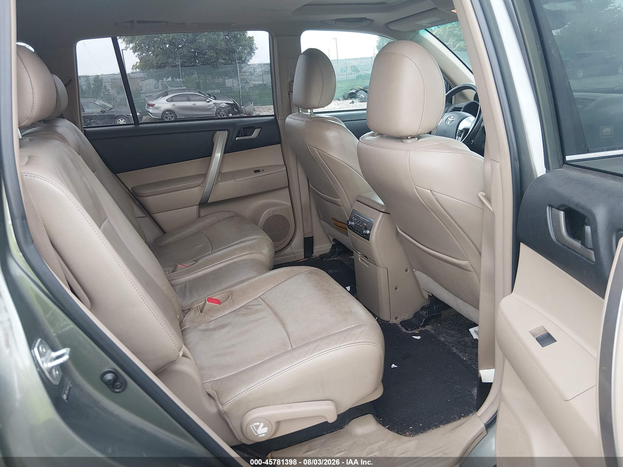 2011 Toyota Highlander Se V6 Gray vin: 5TDBK3EH4BS077280