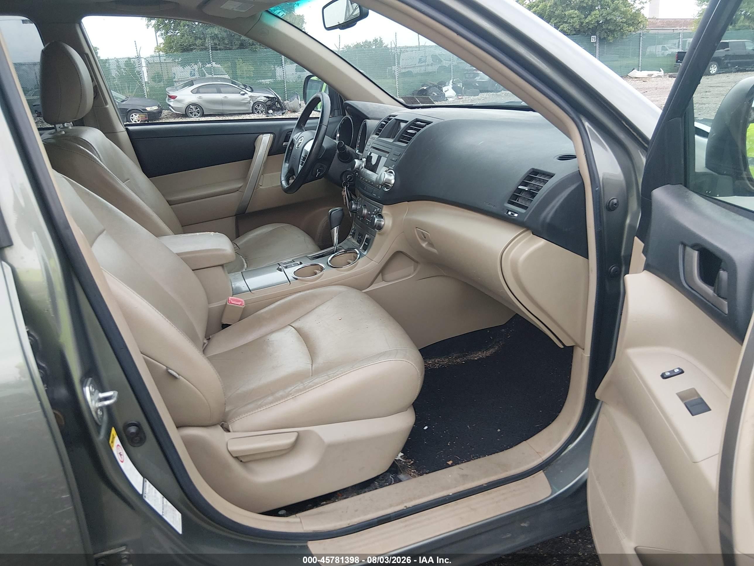 2011 Toyota Highlander Se V6 Gray vin: 5TDBK3EH4BS077280