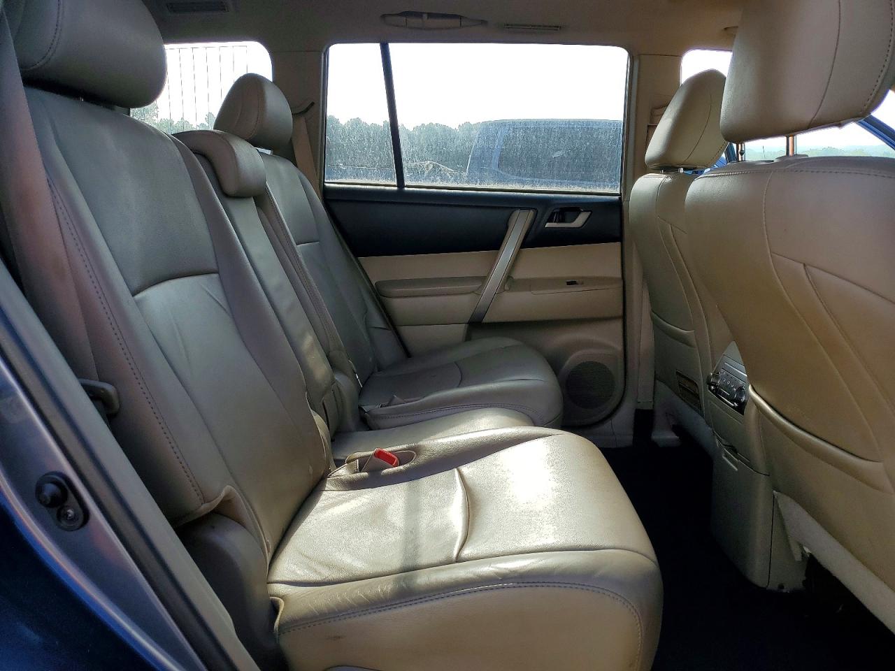 2011 Toyota Highlander Se Blue vin: 5TDBK3EH4BS077523