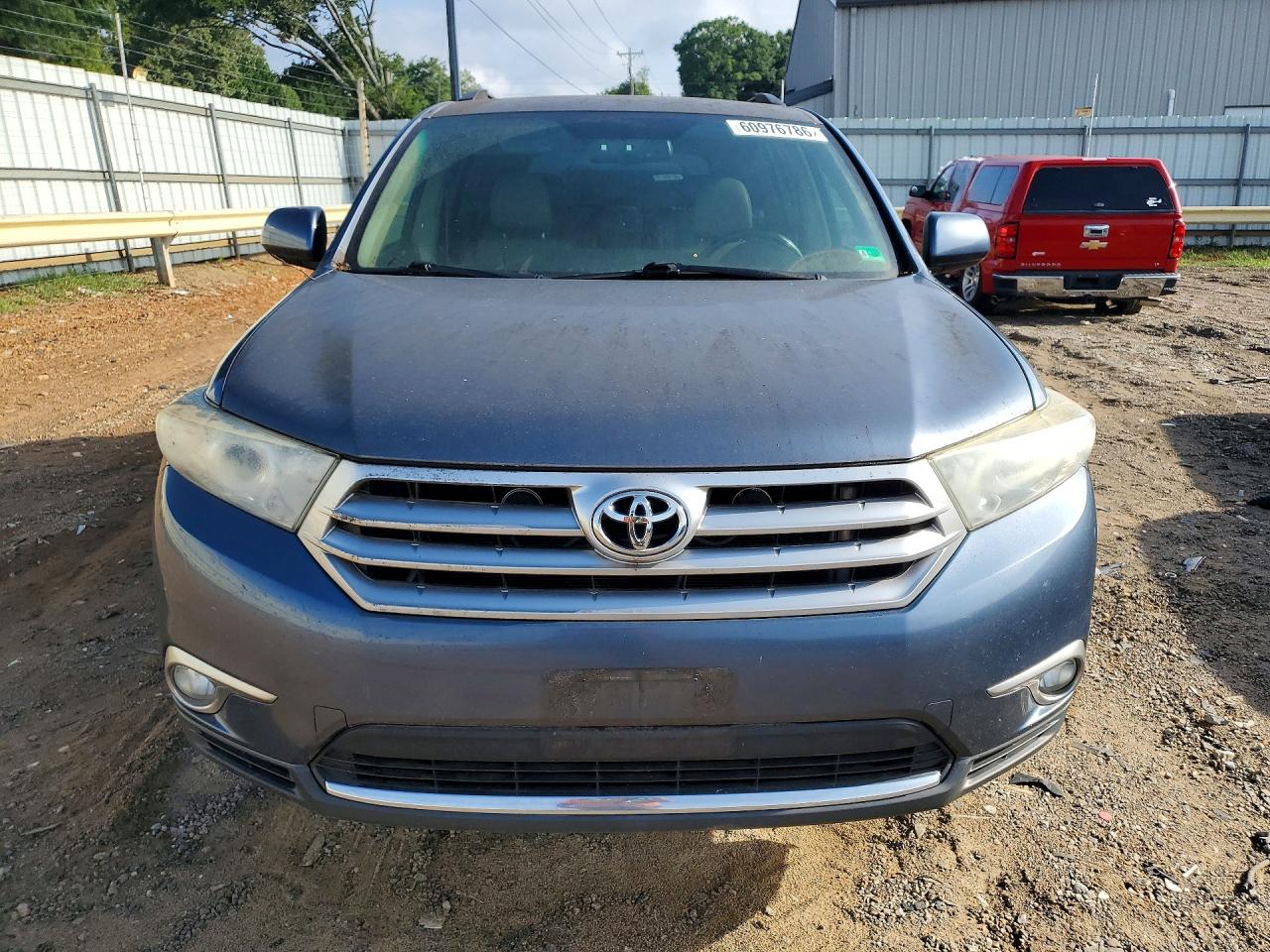 2011 Toyota Highlander Se Blue vin: 5TDBK3EH4BS077523