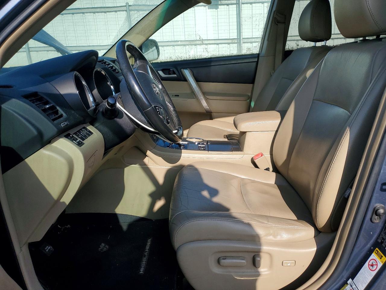 2011 Toyota Highlander Se Blue vin: 5TDBK3EH4BS077523