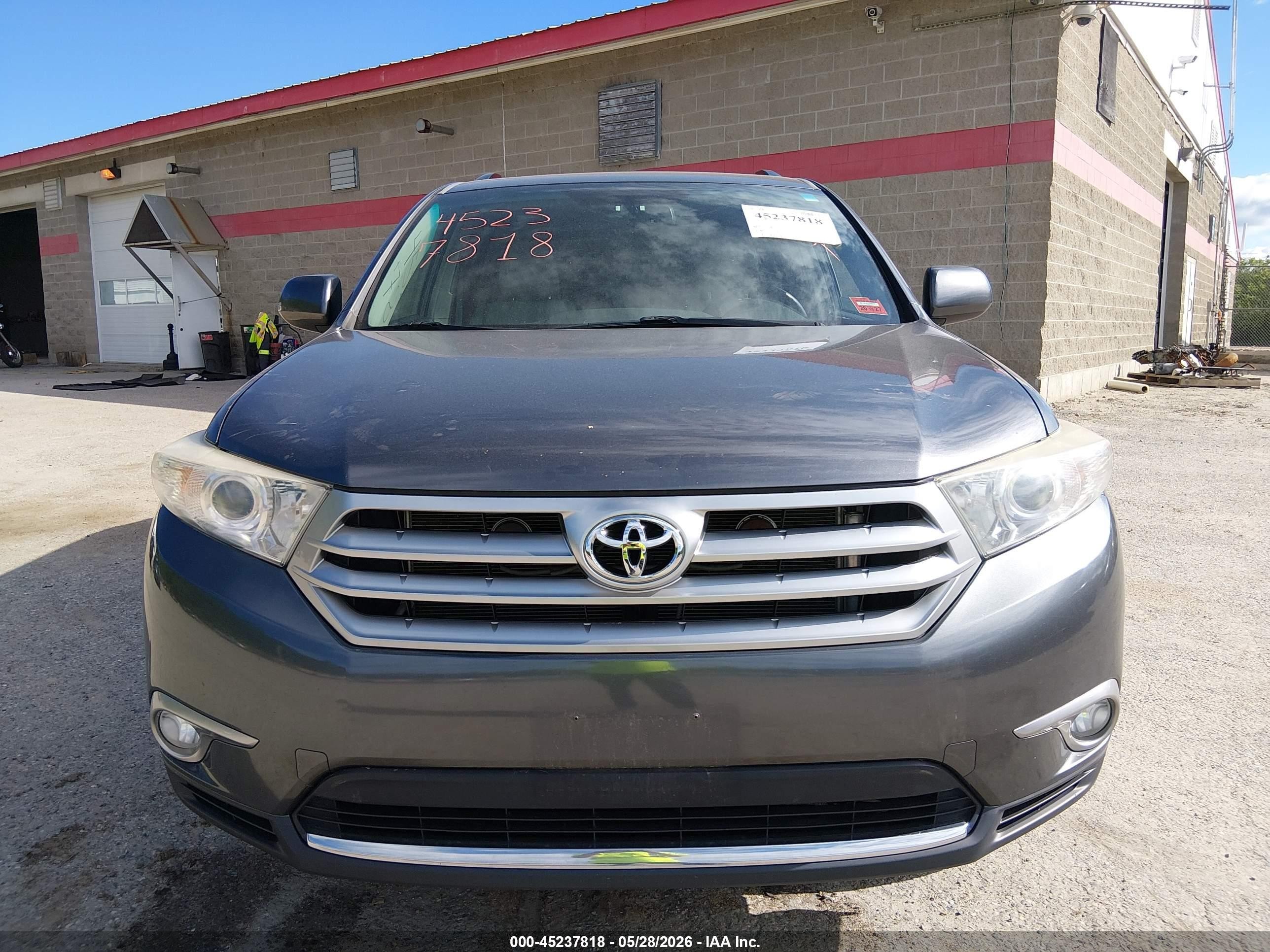 2011 Toyota Highlander Se V6 Gray vin: 5TDBK3EH4BS086318