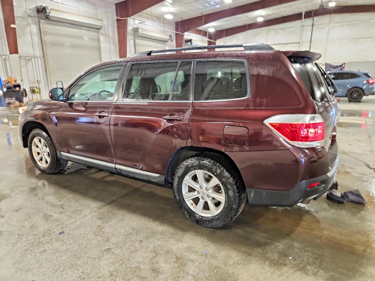 2012 Toyota Highlander Se Burgundy vin: 5TDBK3EH4CS093318