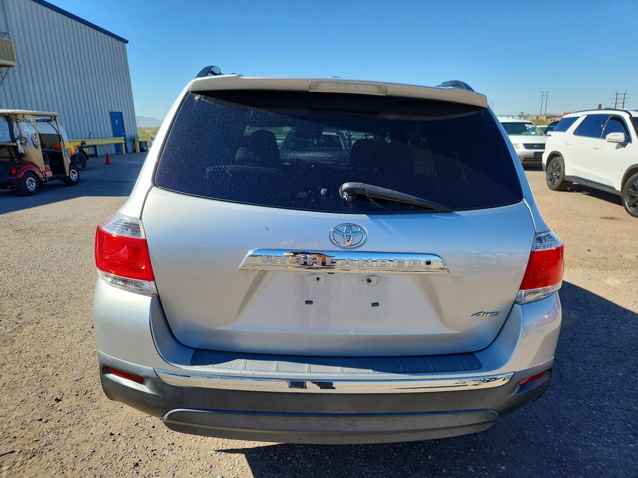 2012 Toyota Highlander Se Silver vin: 5TDBK3EH4CS110117