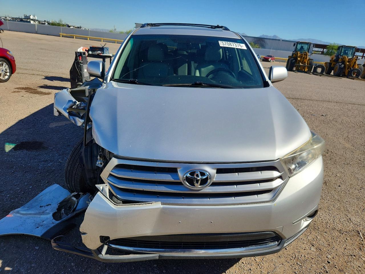 2012 Toyota Highlander Se Silver vin: 5TDBK3EH4CS110117
