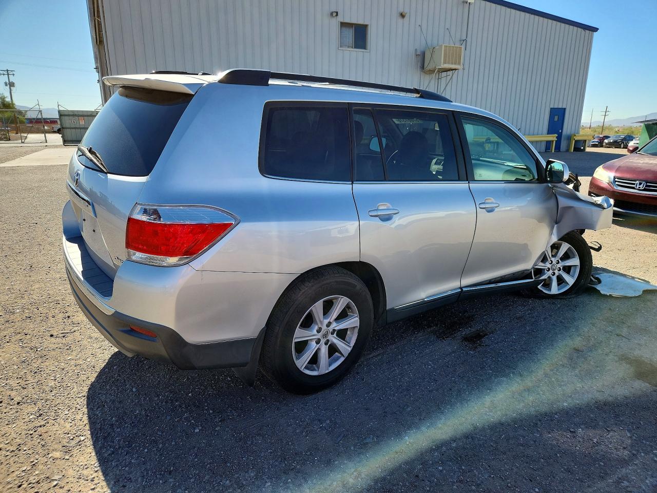 2012 Toyota Highlander Se Silver vin: 5TDBK3EH4CS110117