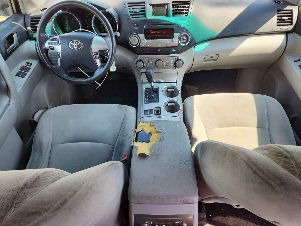 2012 Toyota Highlander Base Black vin: 5TDBK3EH4CS112076