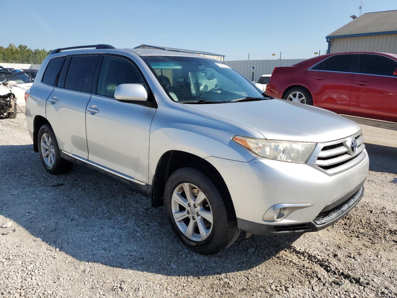 2012 Toyota Highlander Se Silver vin: 5TDBK3EH4CS127452