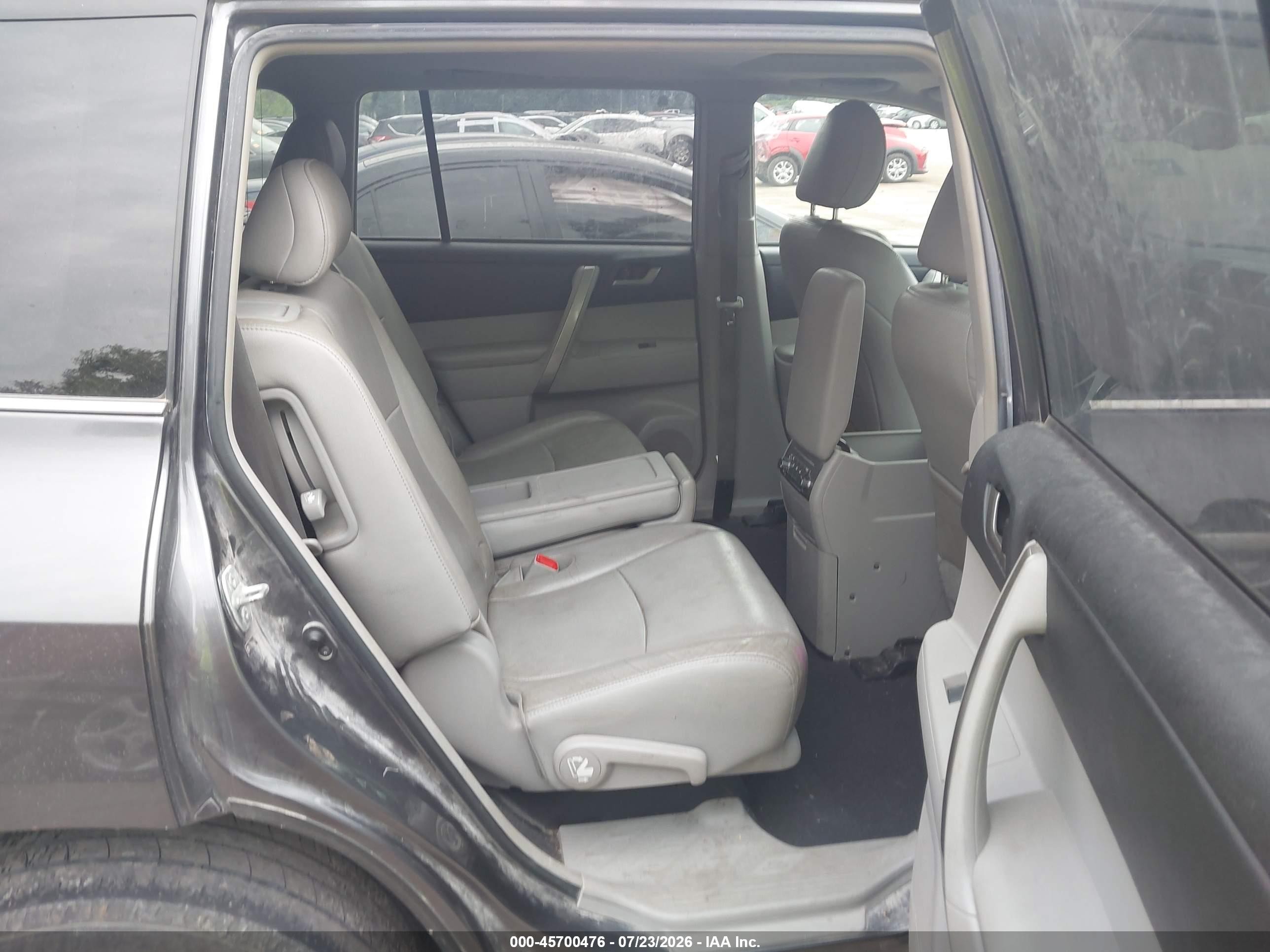2012 Toyota Highlander Se V6 Gray vin: 5TDBK3EH4CS132991