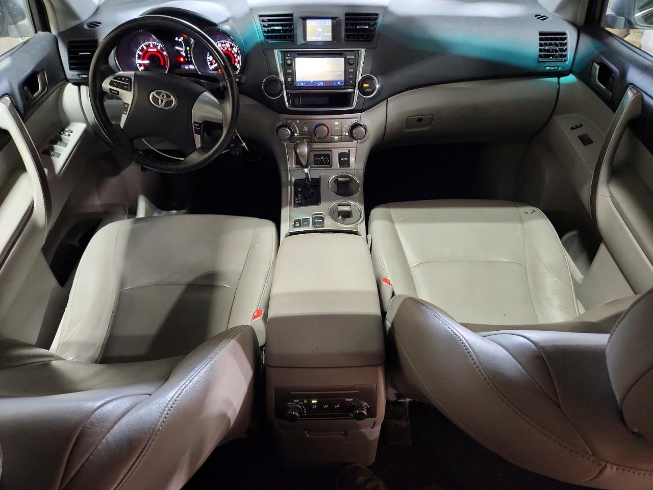 2013 Toyota Highlander Se Gray vin: 5TDBK3EH4DS199799