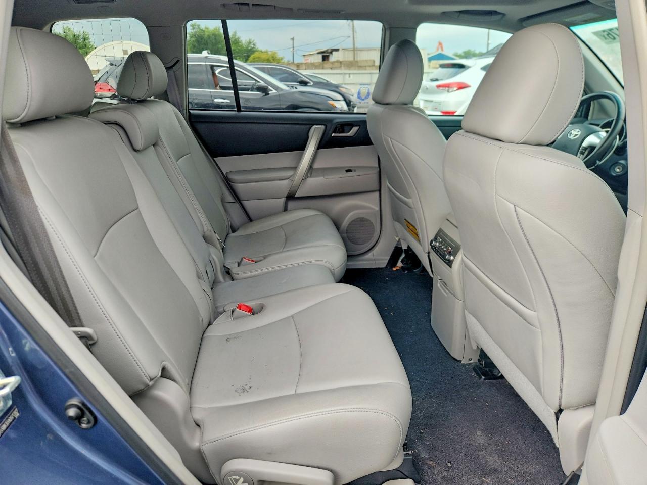 2013 Toyota Highlander Se Blue vin: 5TDBK3EH4DS213927