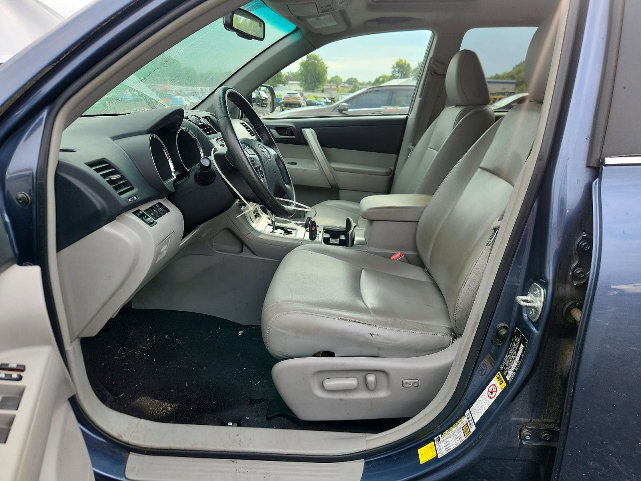 2013 Toyota Highlander Se Blue vin: 5TDBK3EH4DS213927