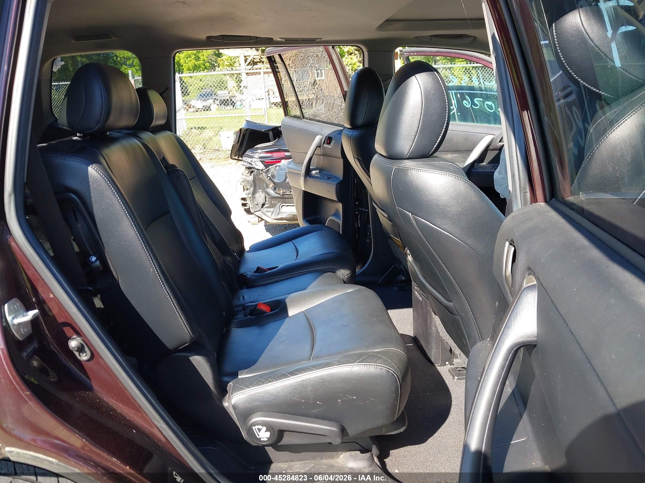 2013 Toyota Highlander Se V6 Red vin: 5TDBK3EH4DS224037